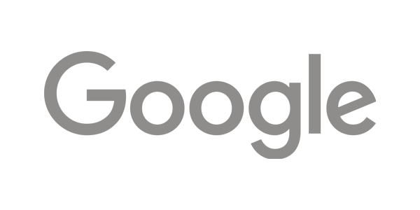 Google logo on a black background
