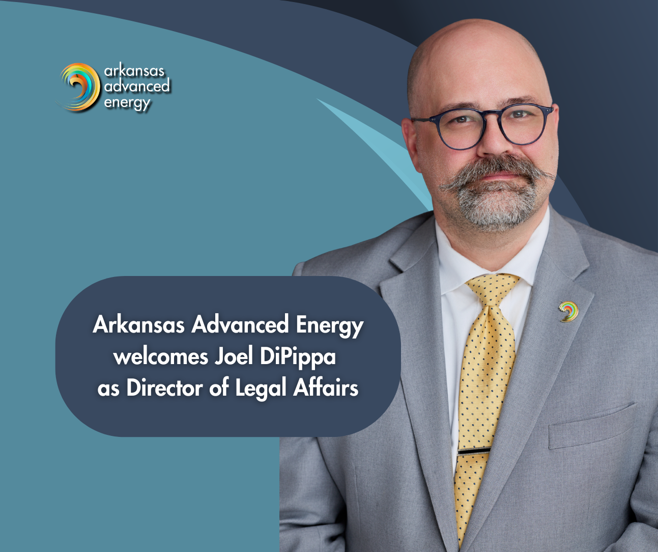 Arkansas Advanced Energy welcomes Joel DiPippa as Director of Legal Affairs