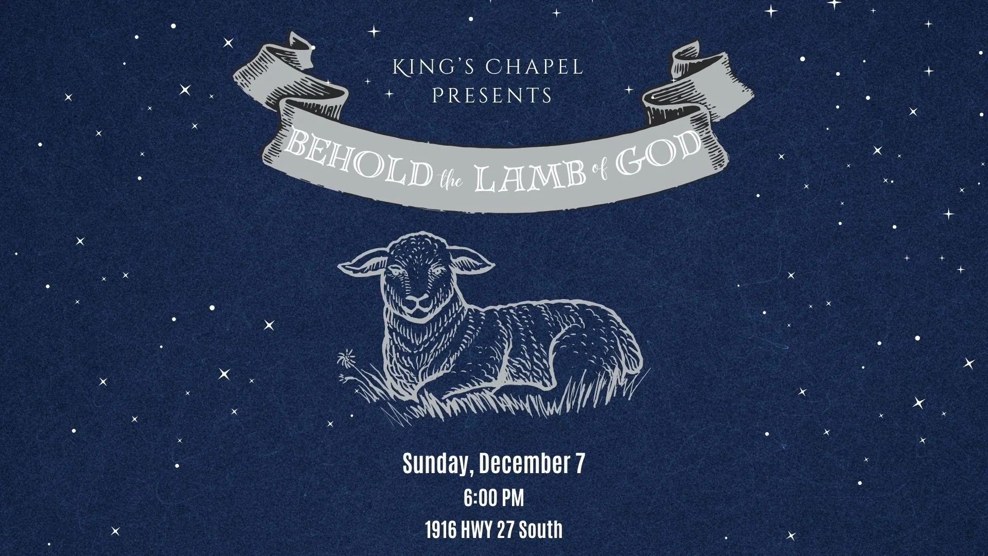 Behold the Lamb of God 
