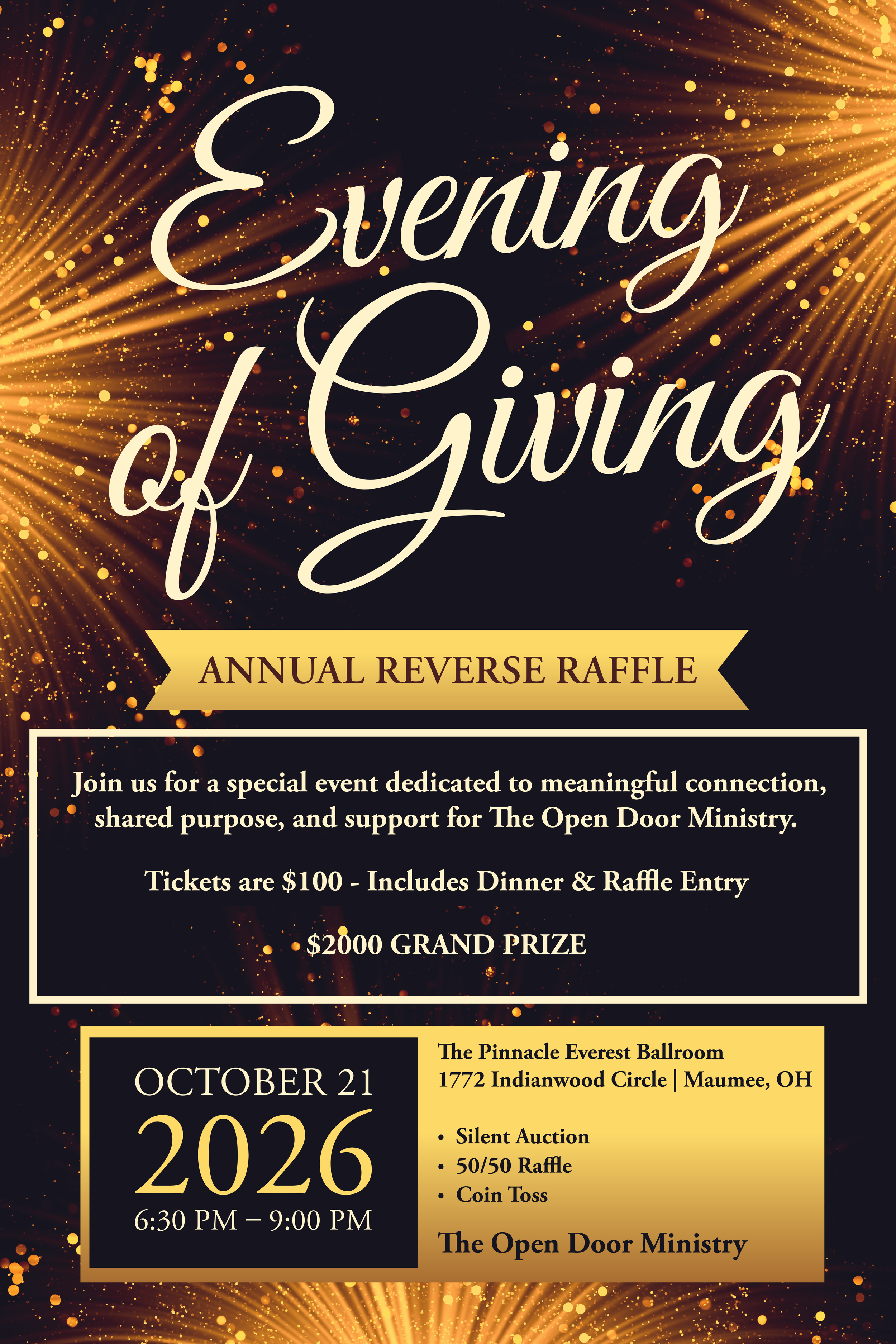 Annual Reverse Raffle