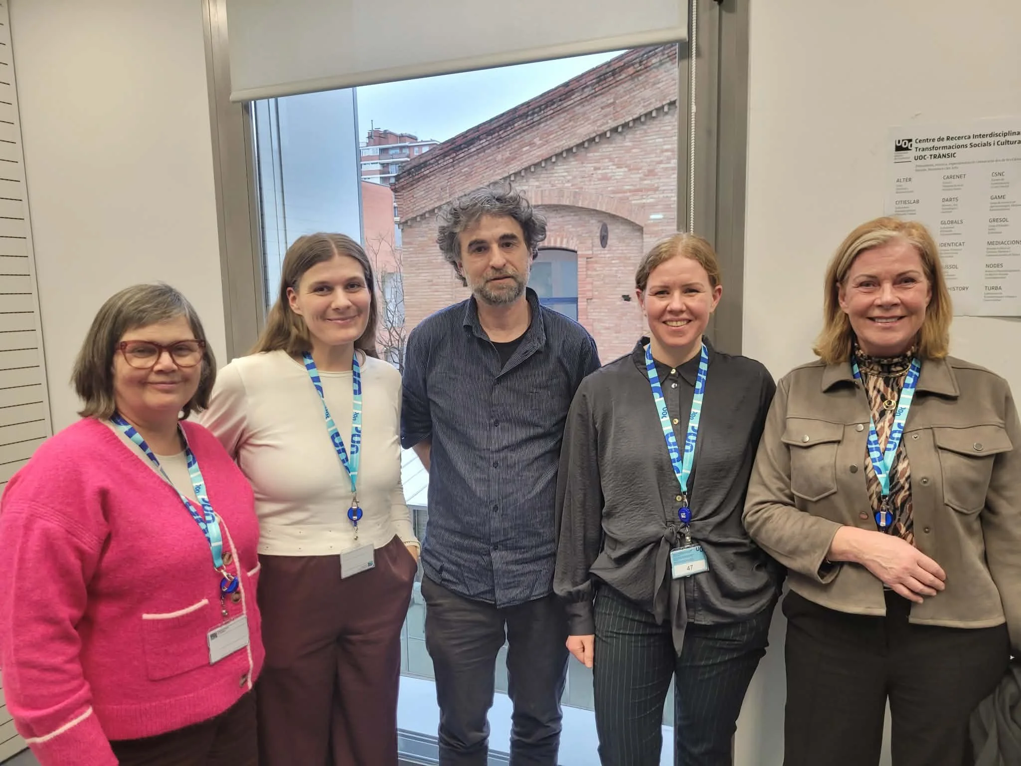 Heimsókn RSSG til UOC í Barcelona