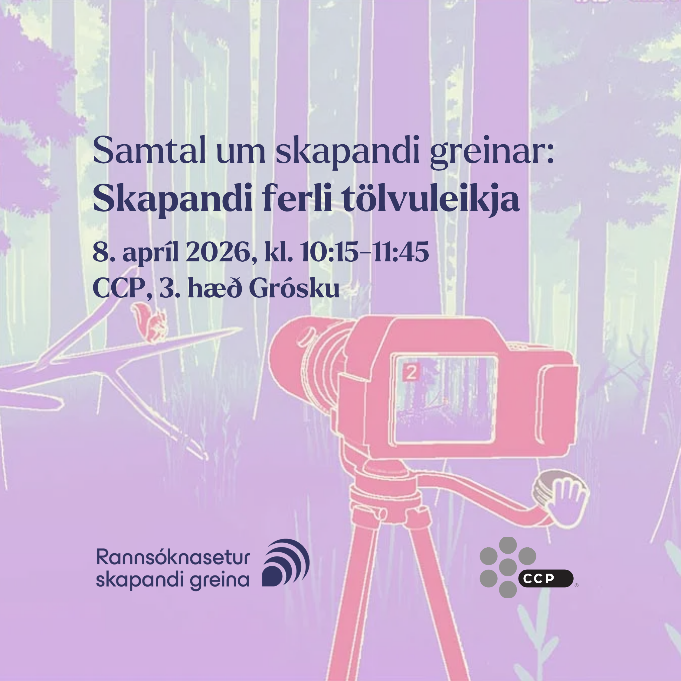 Skapandi ferli tölvuleikja 8. apríl í CCP