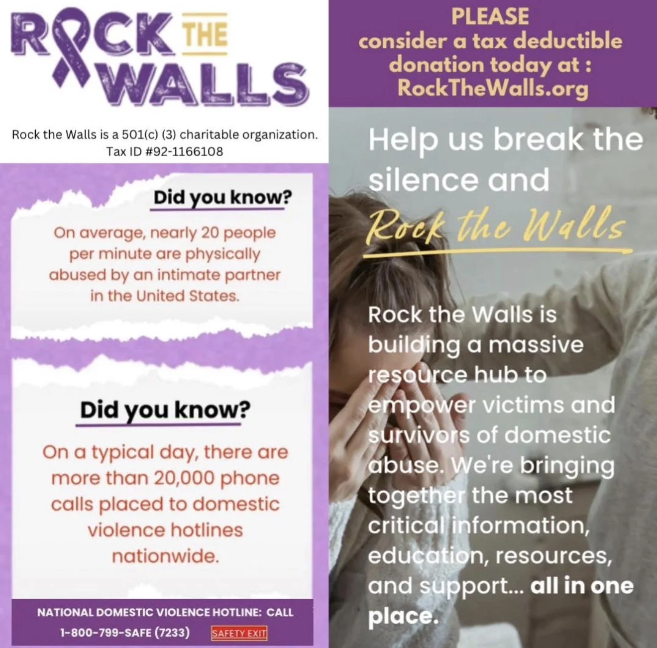 Soft launch of Rock the Walls (May 21, 2024)