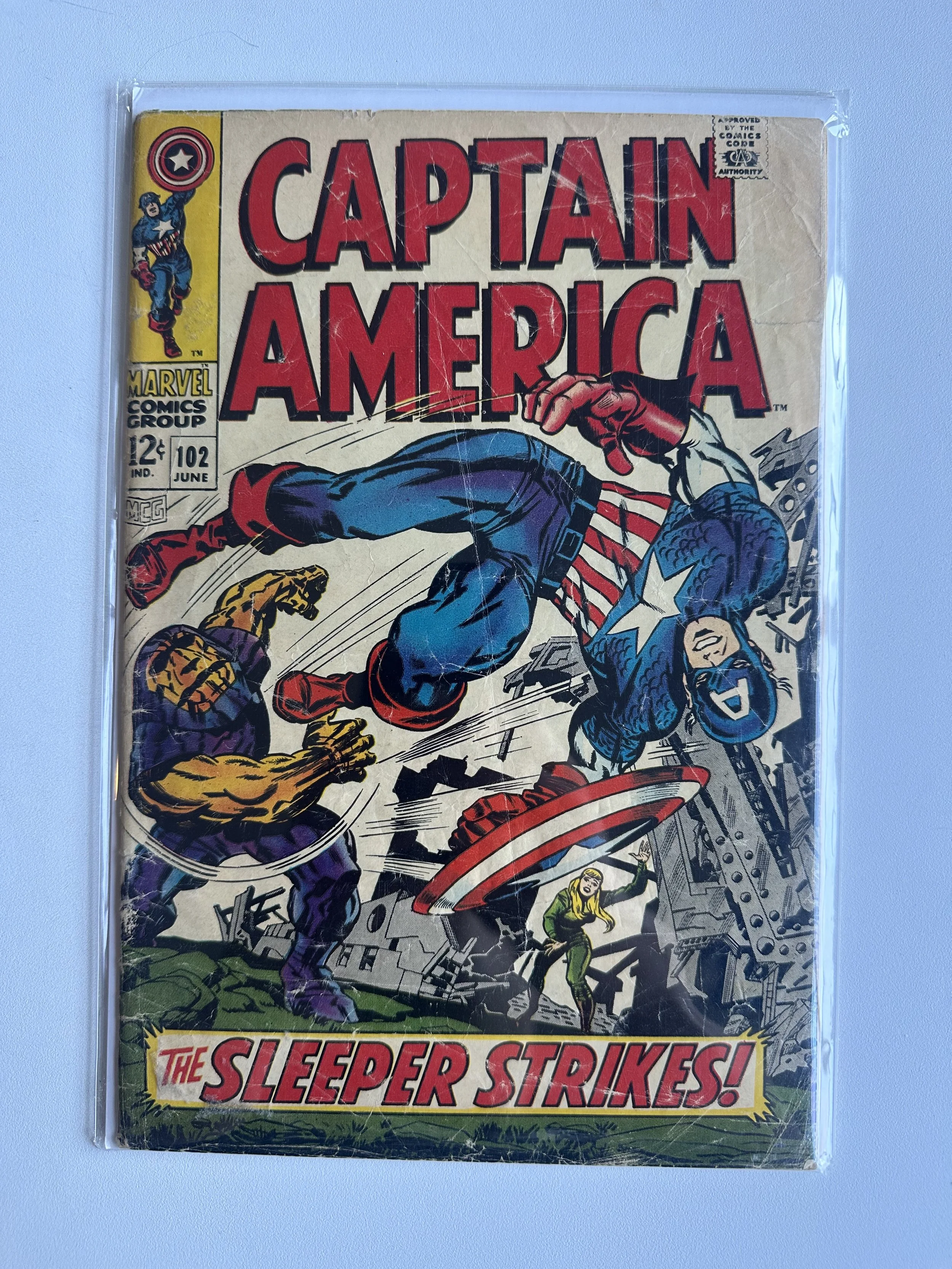 Captain America #102