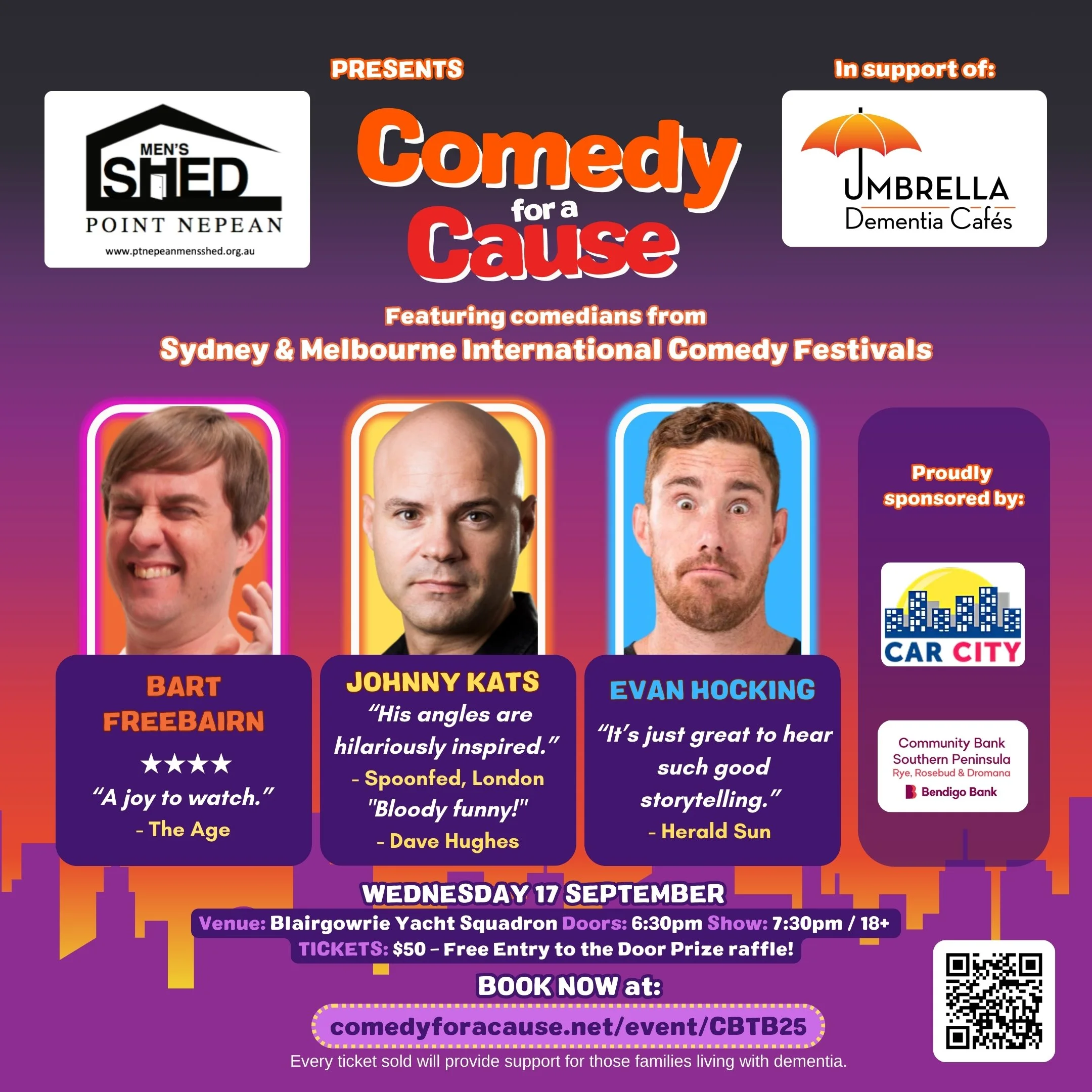 "Comedy by the Bay"