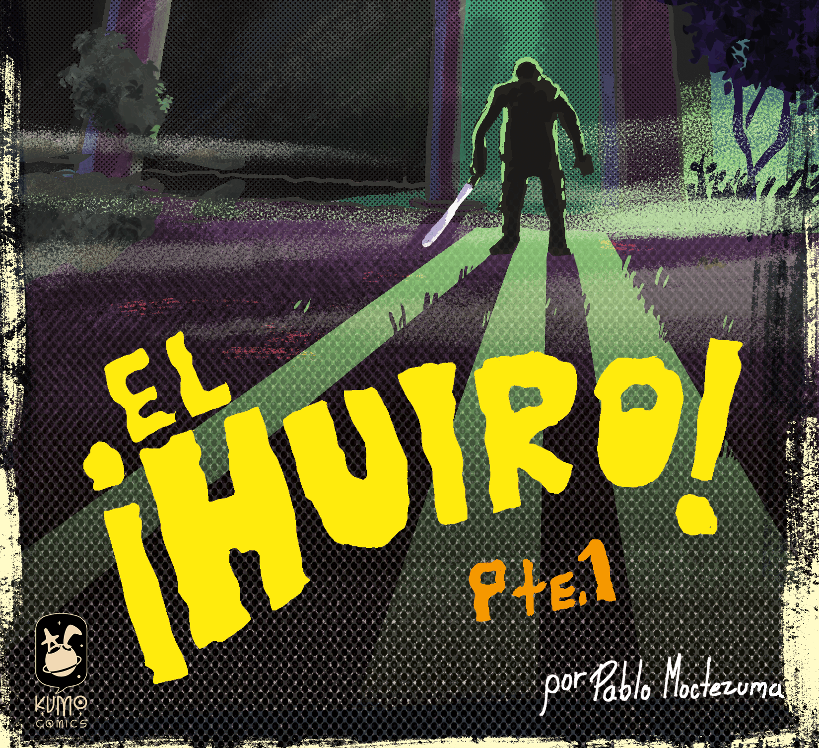 comic "El Huiro"- art and story by Pablo Moctezuma