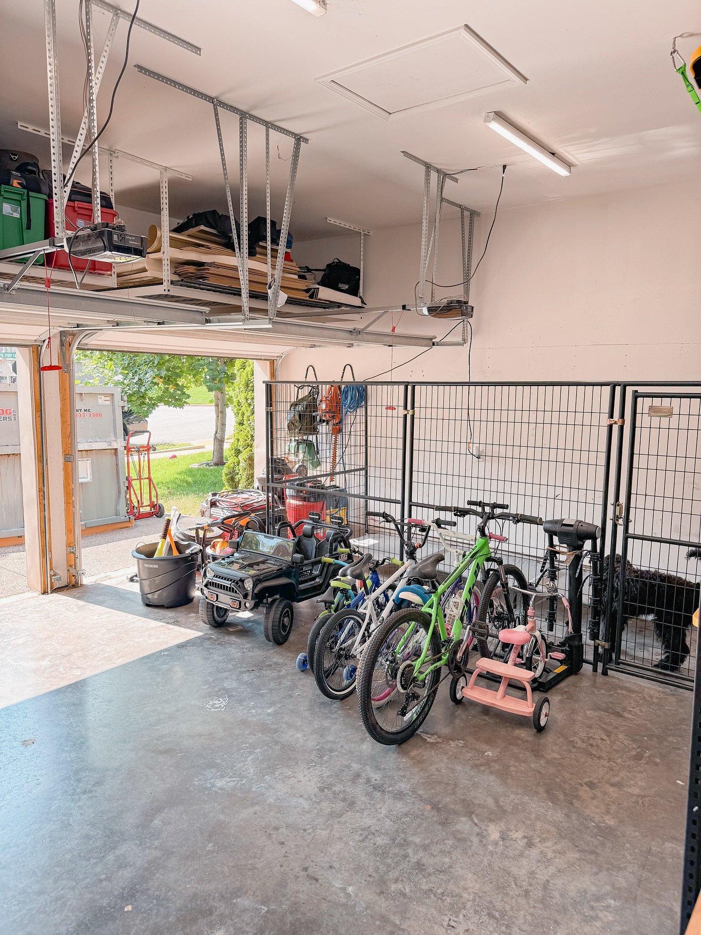 That garage anxiety is REAL! 😰

You know the feeling - every time you walk through that door, your stress level spikes. The clutter chaos hits you twice a day, and you&rsquo;re tired of dreading your own space!

Your garage should welcome you home, 