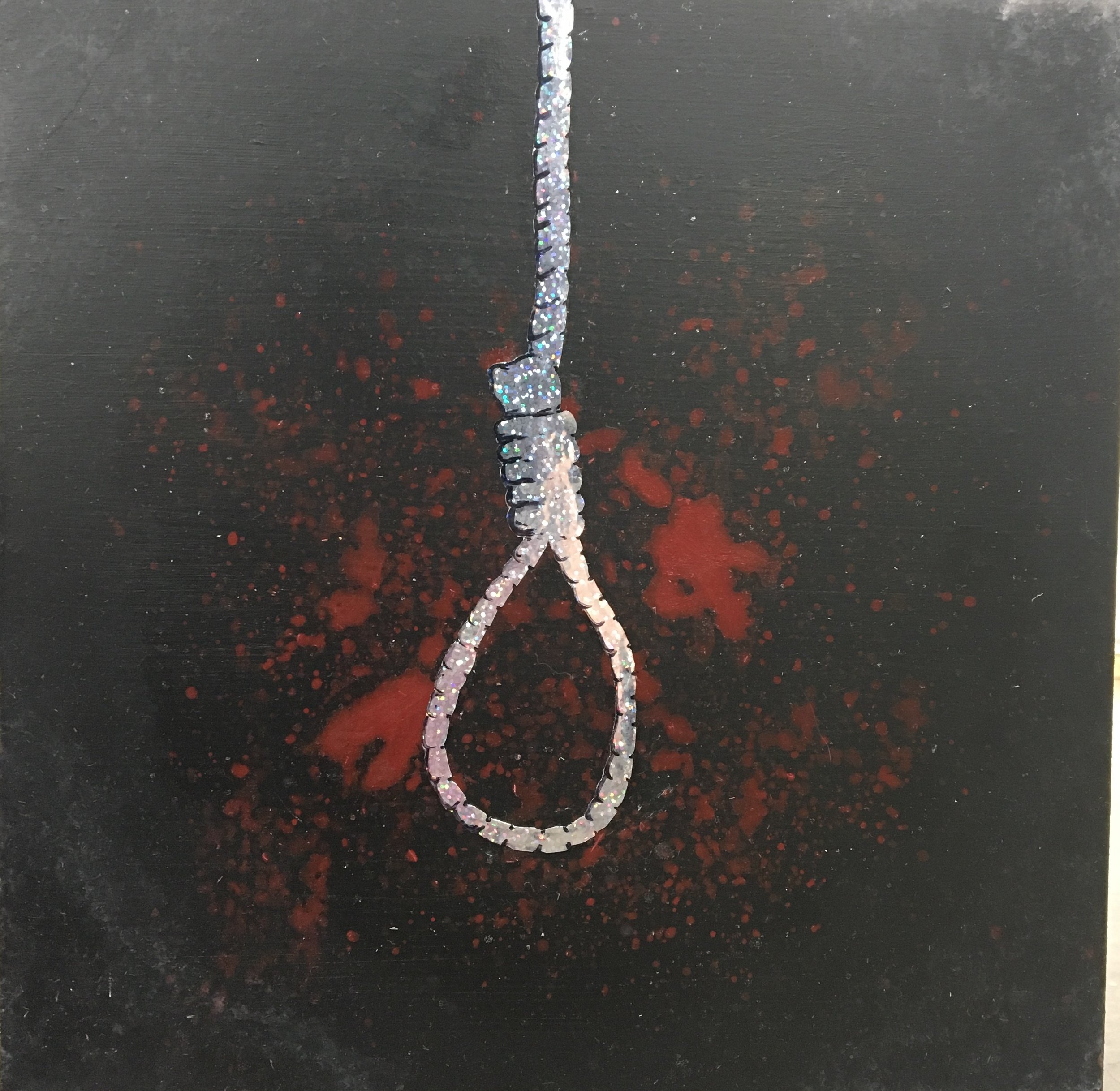 Owl City Inspired - "This Isn't The End" Wood Painting