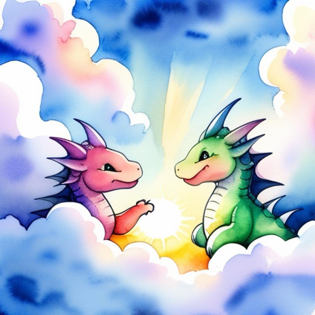 Baby Cartoon Dragons (PicsArt AI)