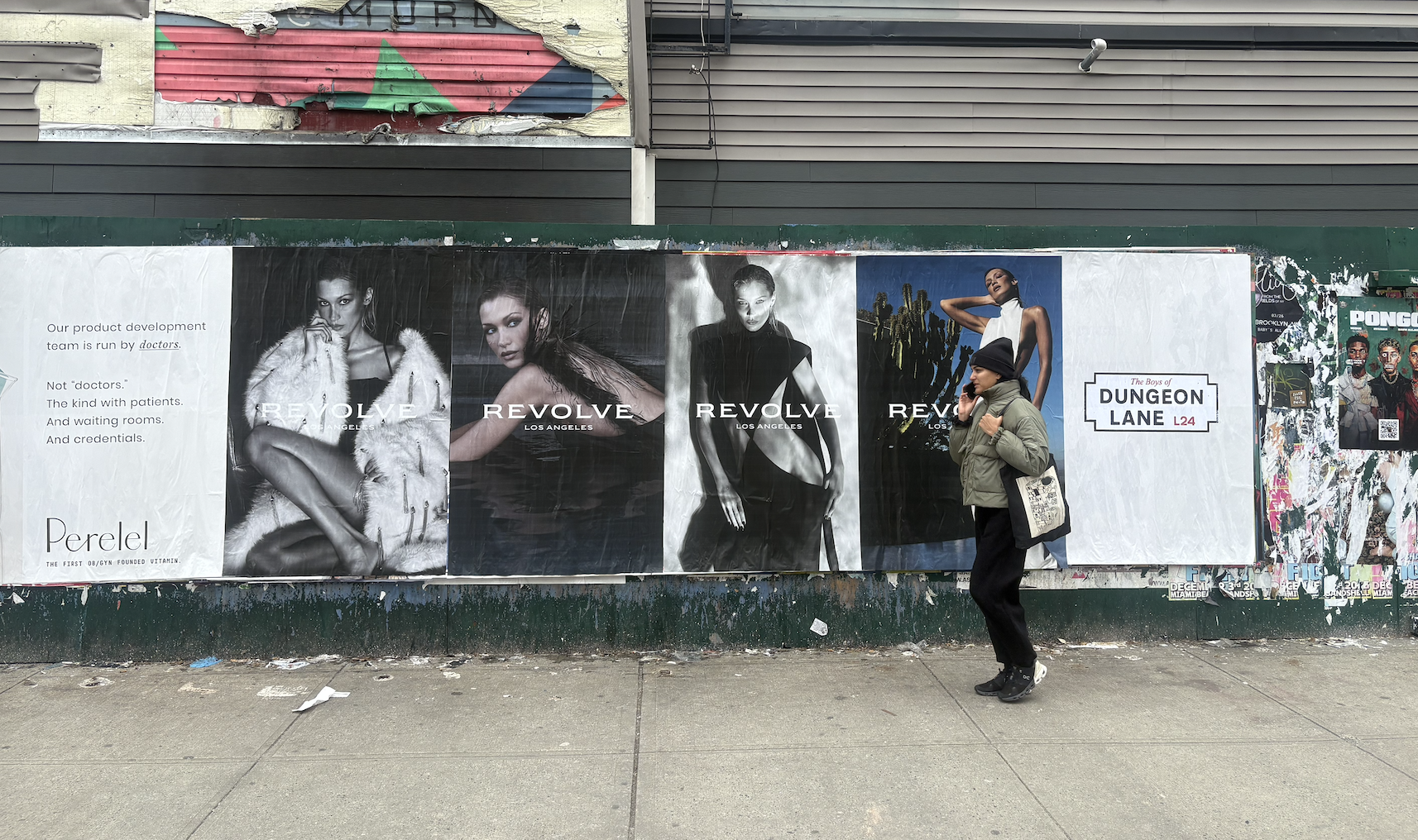 top 3 wheatpasting ares in manhattan, nyc.
