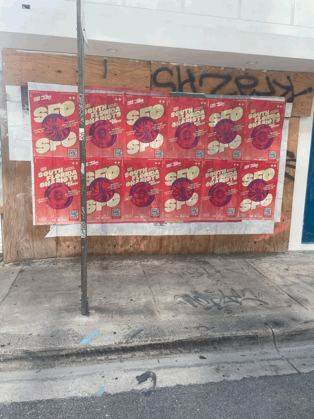 “Wynwood to South Beach: A Perfectly Staggered Wheatpaste Poster Campaign Turns Heads”