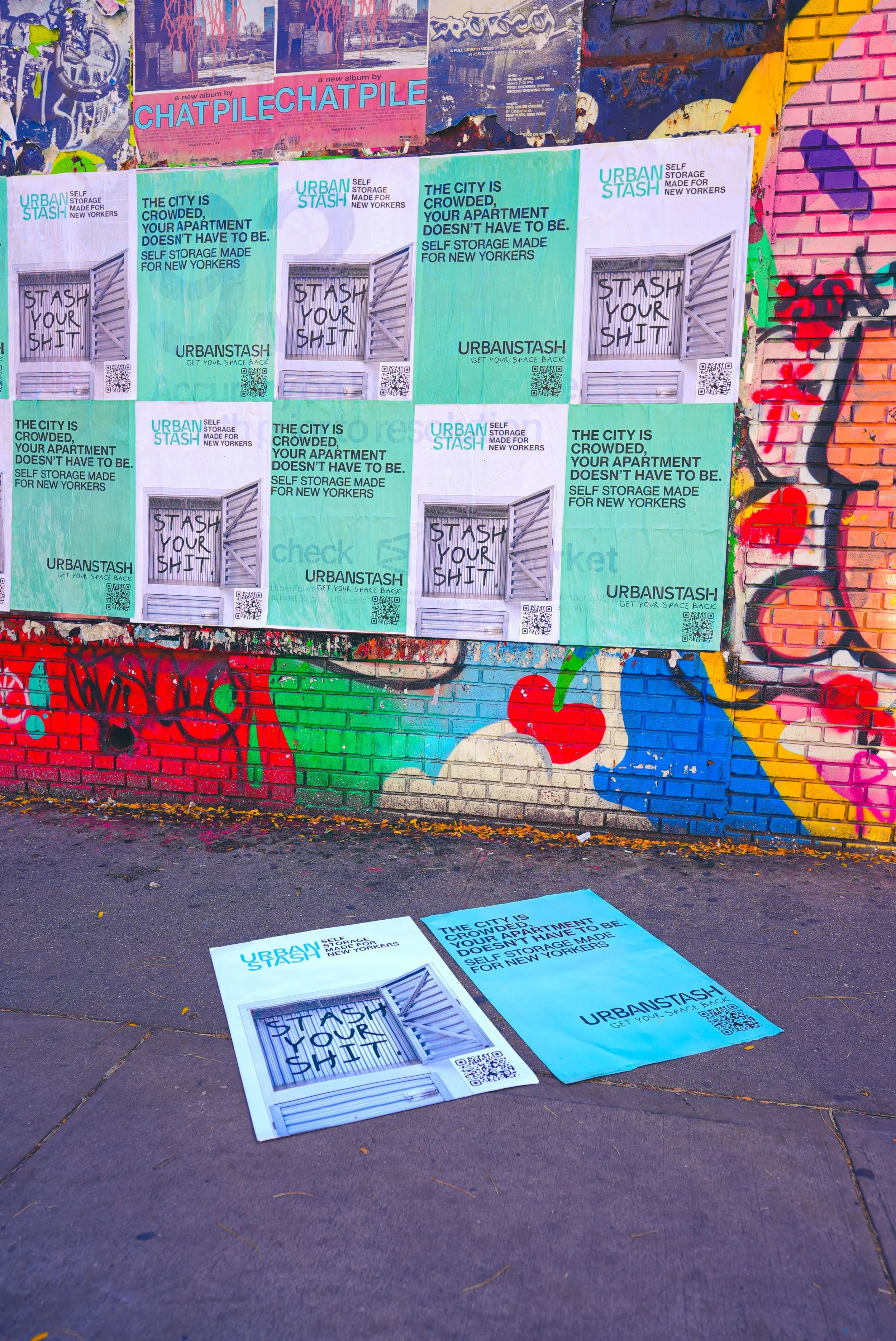 Is 1000 24x36 posters enough for wheatpasting in new york city ?
