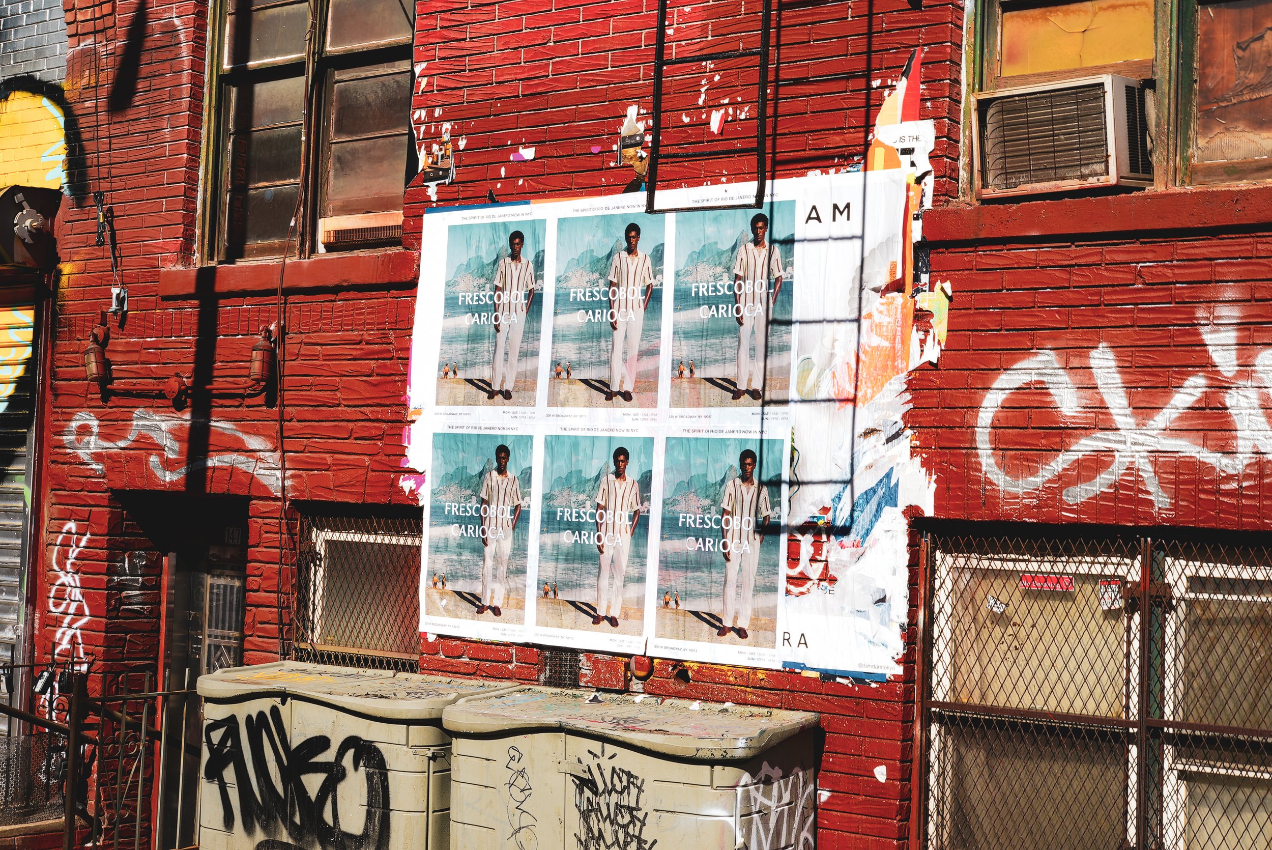 Soho New York City Wheatpaste Posters .JPG