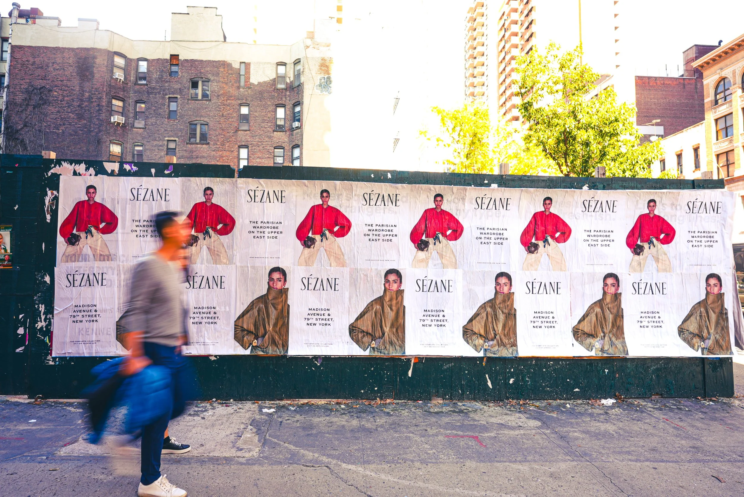 Upper East Side Wheatpaste Posters