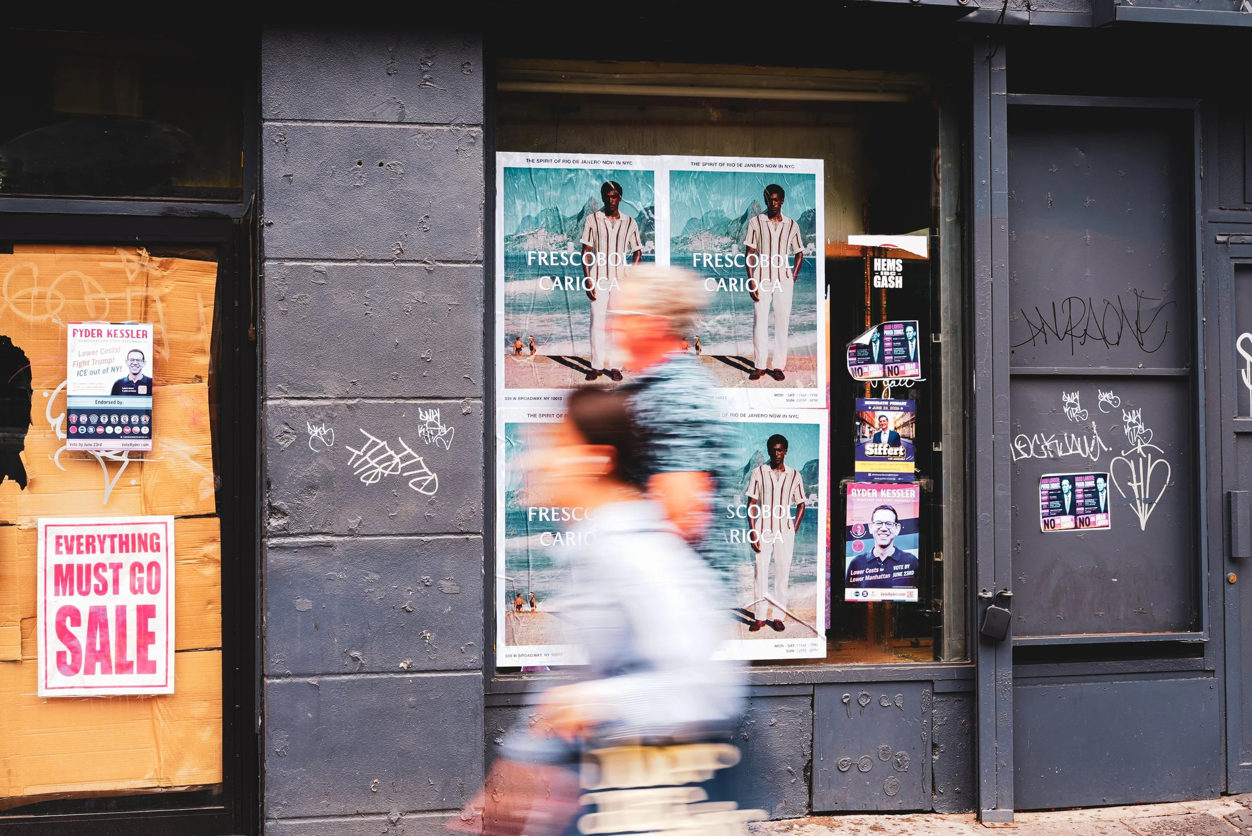 West Village Wheatpaste Posters New York City.JPG