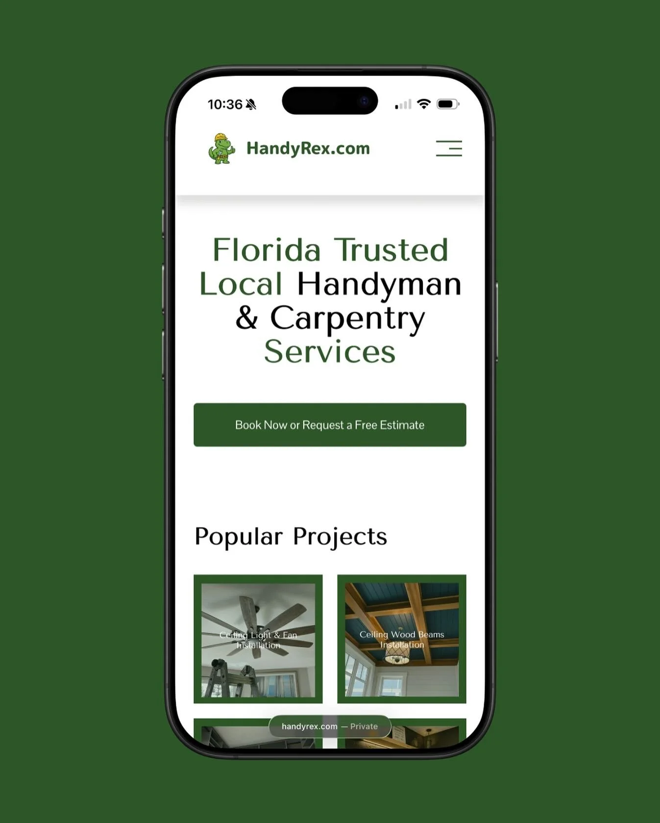 HandyRex.com | Florida Trusted Local Handyman &amp; Carpentry Services