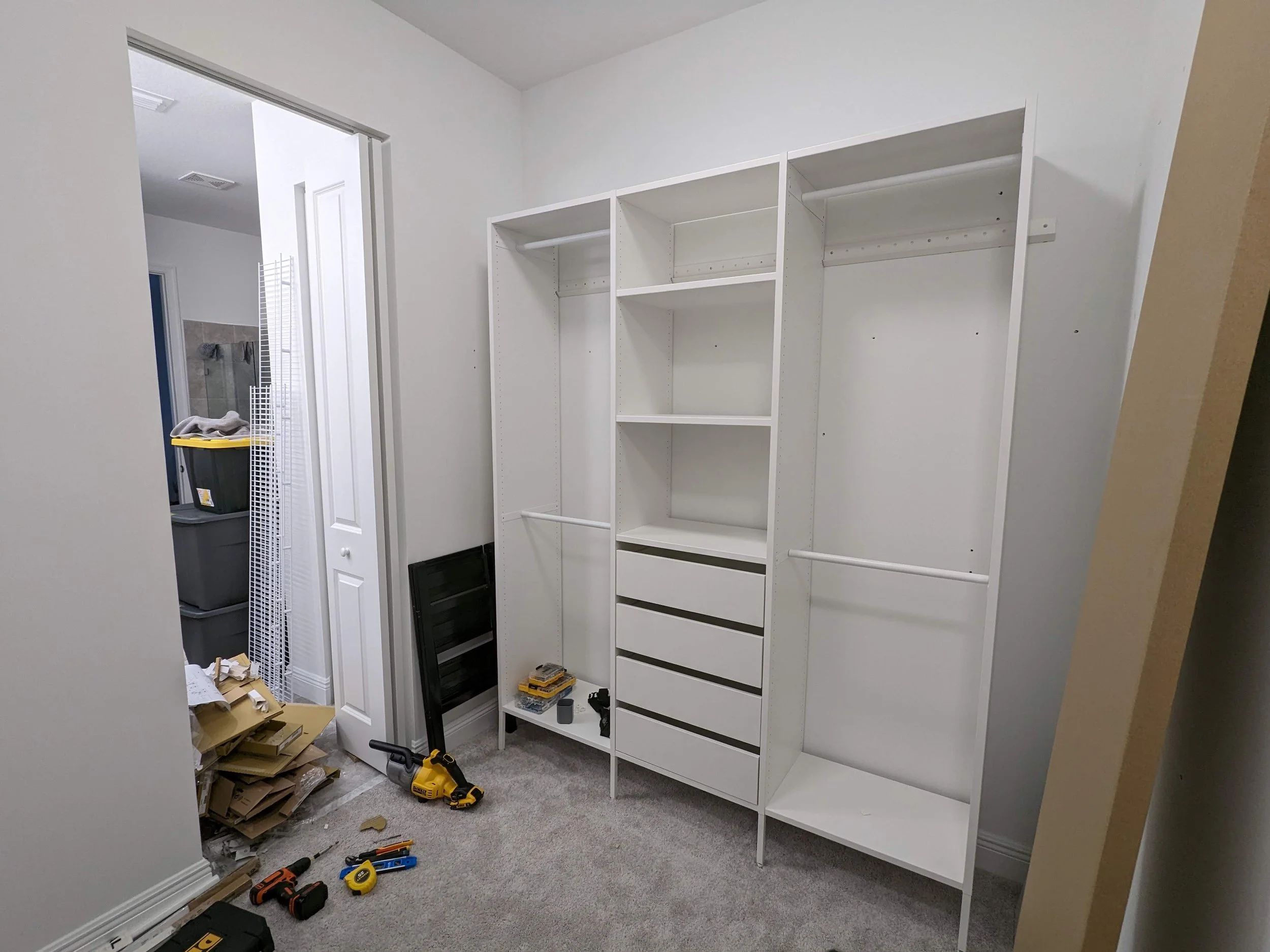 IKEA Walk-In Closet Assembly and Installation - Tampa, FL