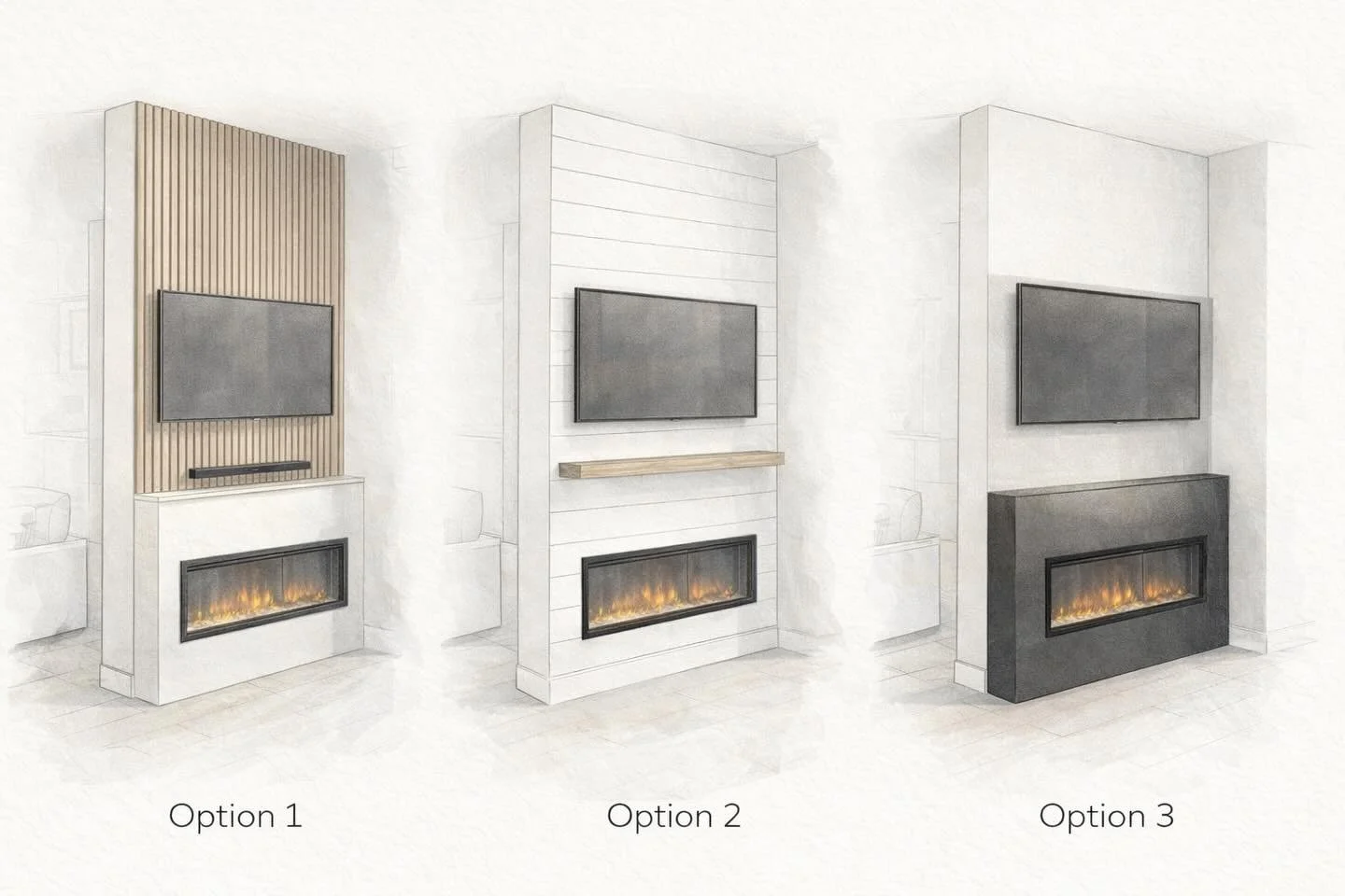 Compact Fireplace Media Walls for Small Spaces &ndash; Florida Homes | HandyRex.com