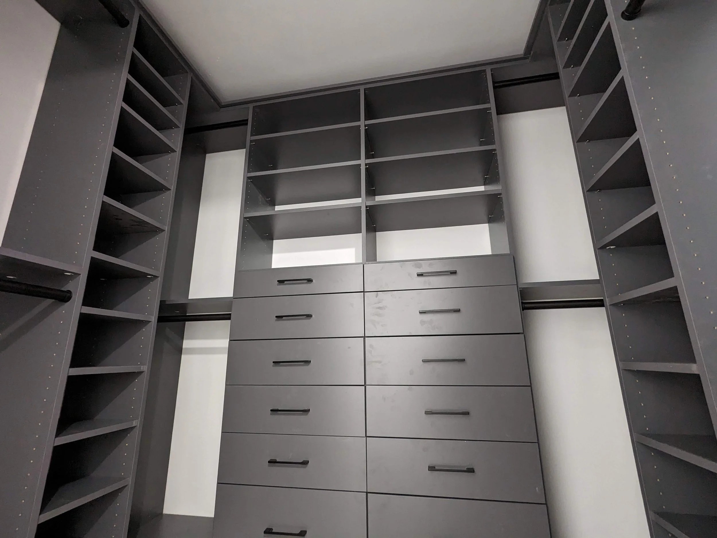 Custom Walk-In Closet System Installation – Naples, FL