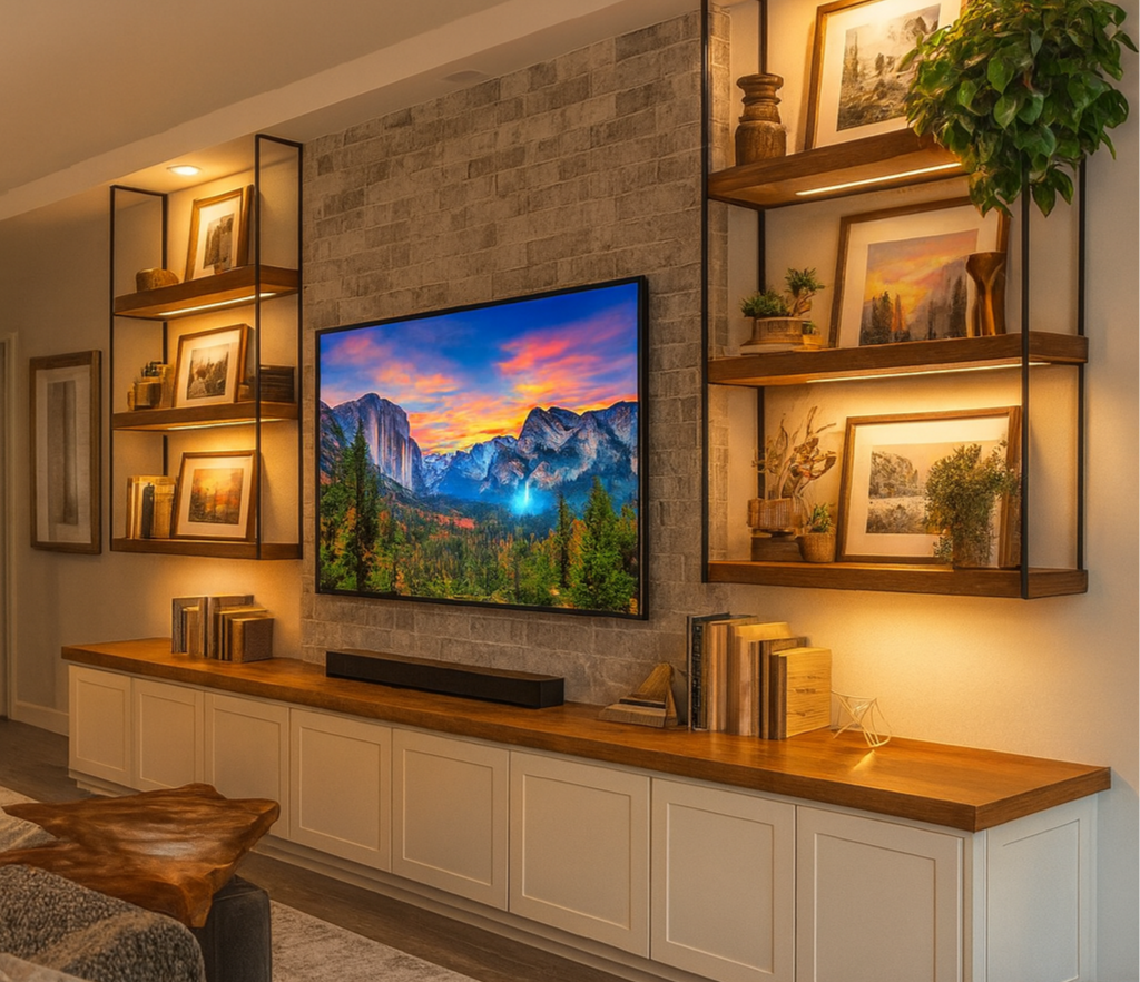 Custom Entertainment Centers &amp; Built-In Media Walls – Sarasota Area Homes