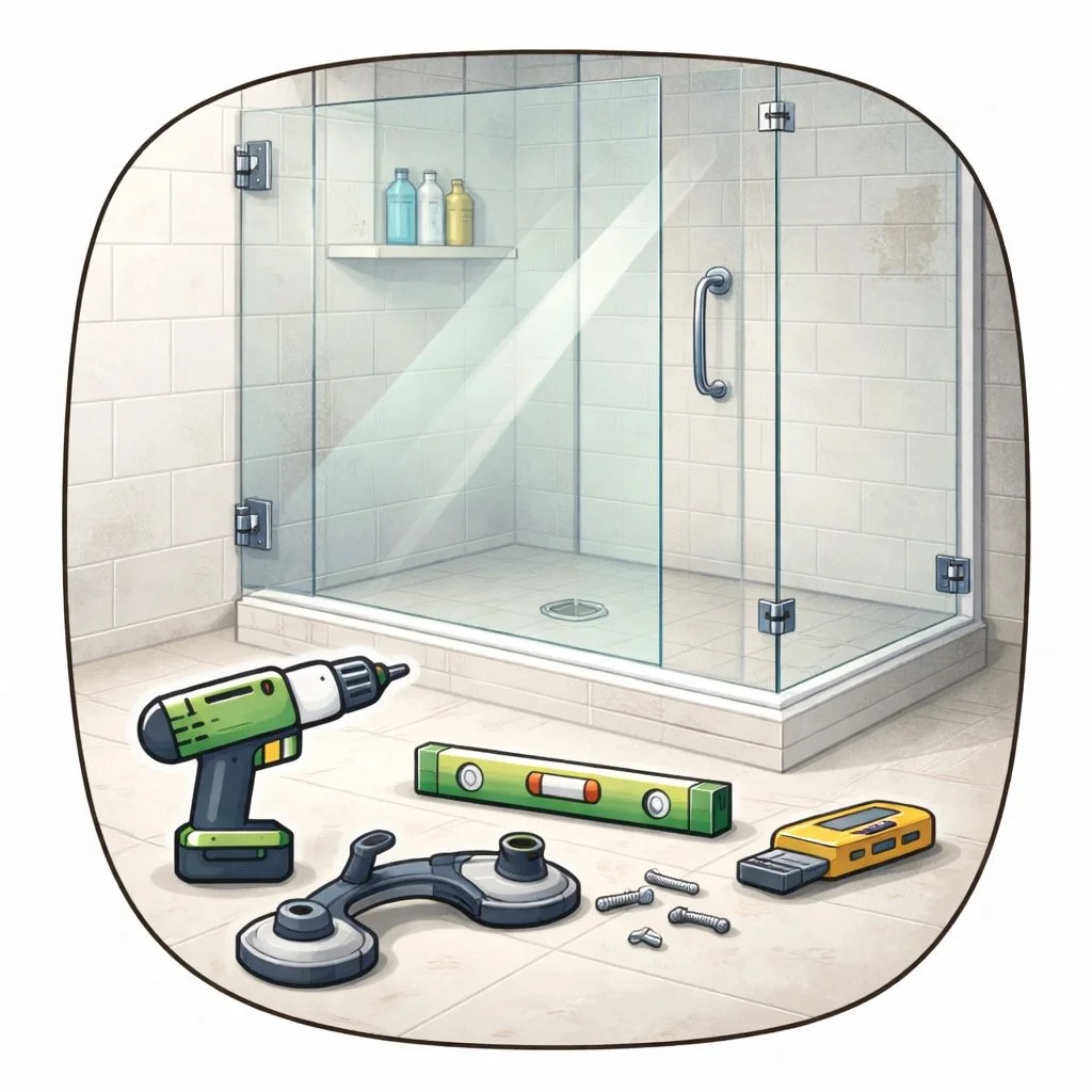 Glass Shower Door Installation