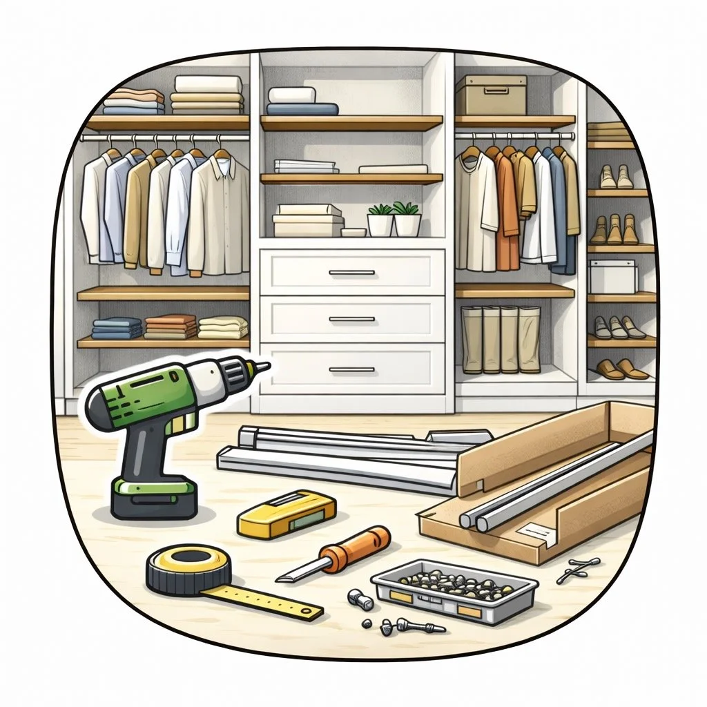 A modern backyard with a pool, lounge chairs, and a shaded patio with seating, surrounded by desert landscaping including agave and lavender plants, and trees.