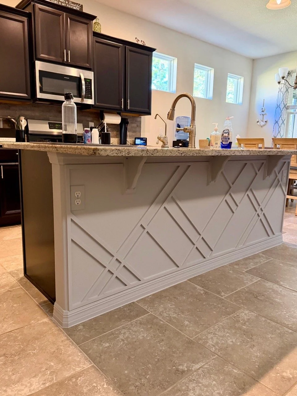 Kitchen Island Trim Accent - Orlando, FL