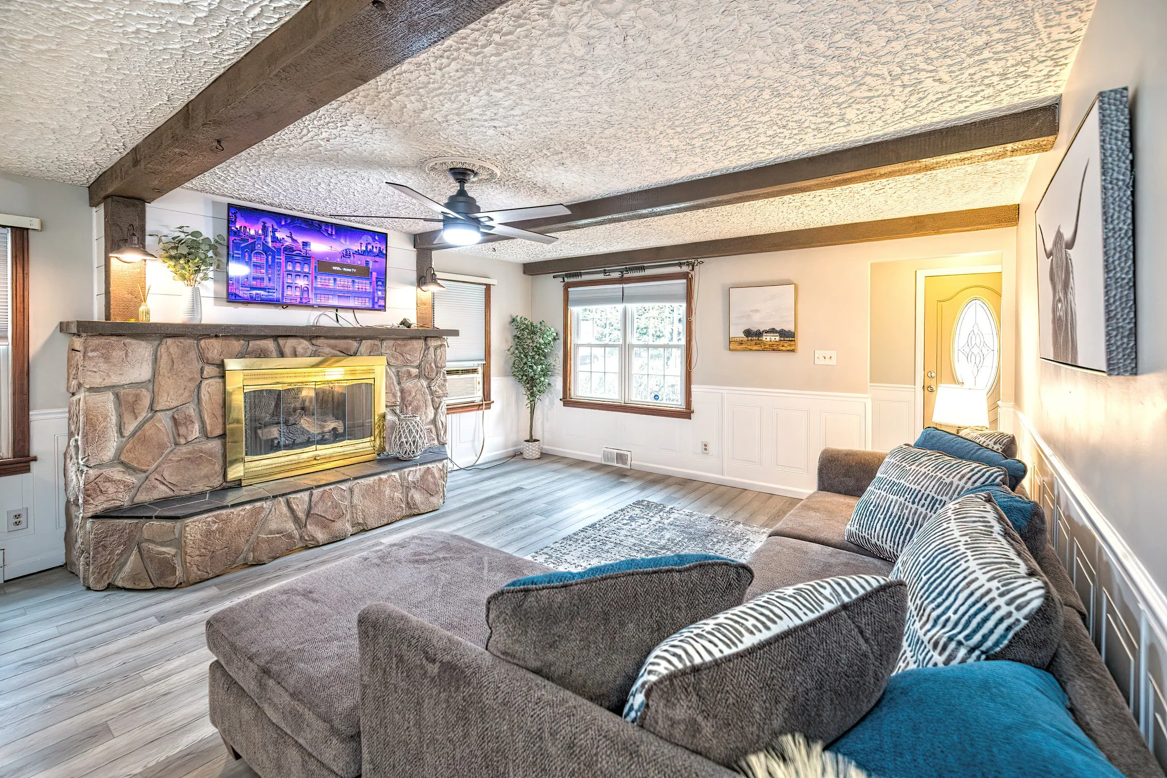 The House on Potomac - Living Room