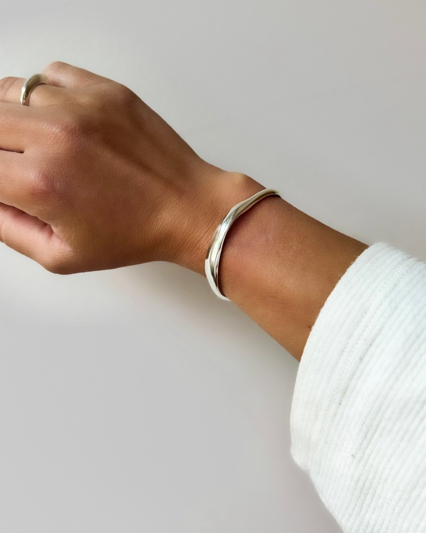 Wearing the Natura Bangle 🌊