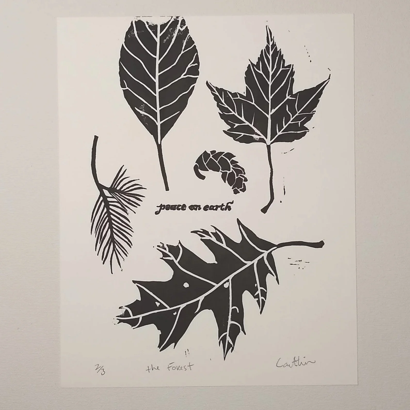 Peace On Earth "The Forest" Print