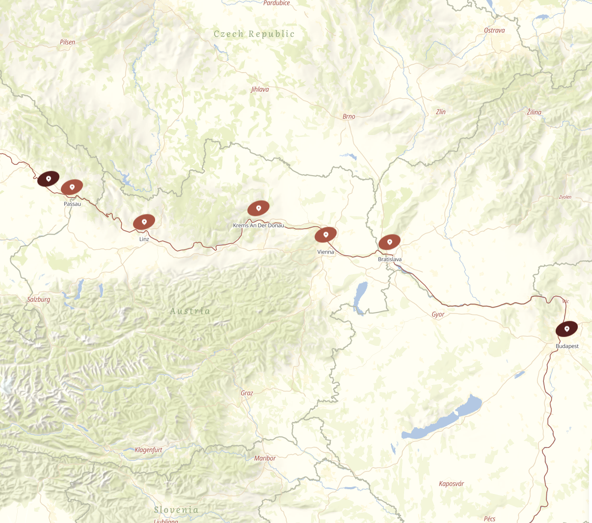 AMA Map AMA Magna itinerary.png