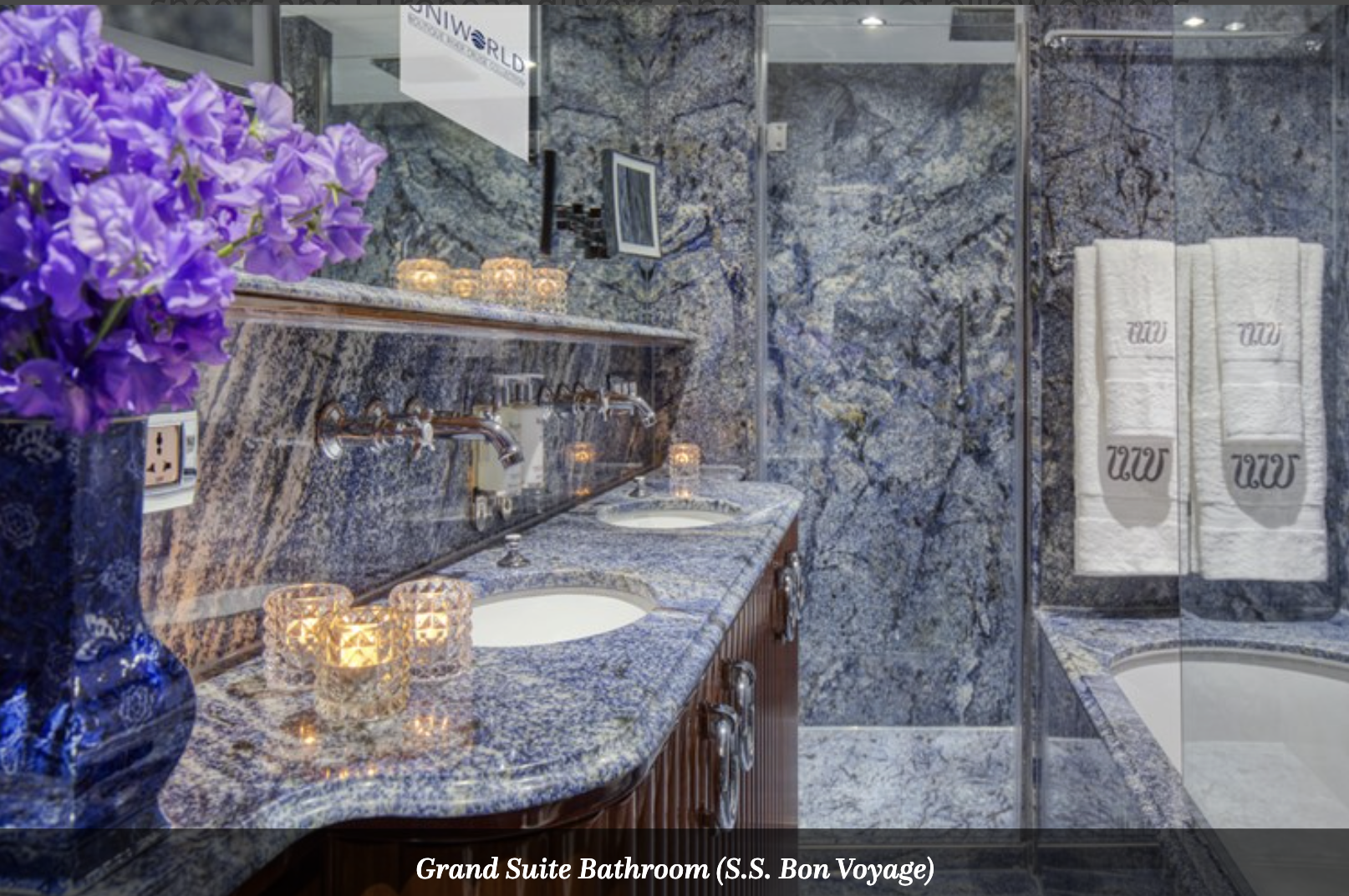 Uniworld S.S. Bon Voyage bathroom purple.png