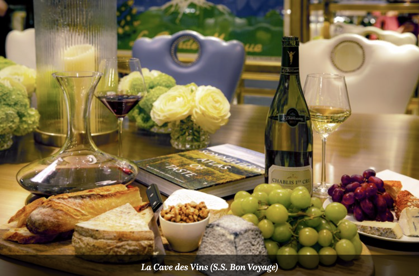 Uniworld S.S. Bon Voyage cheese fruit.png