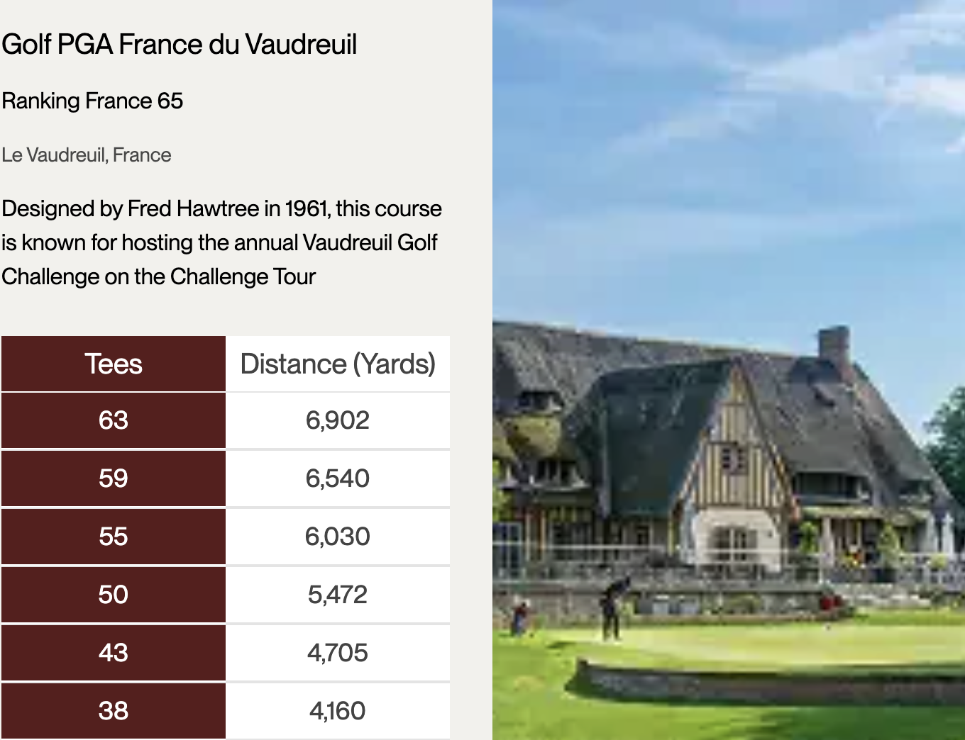 AMA France Concierge Golf Course Golf PGA France du Vaudreuil.png