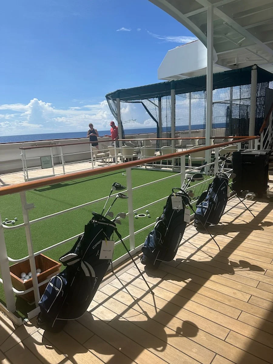 Onboard Golf & Recreation | Luxury Ocean Cruise Amenities