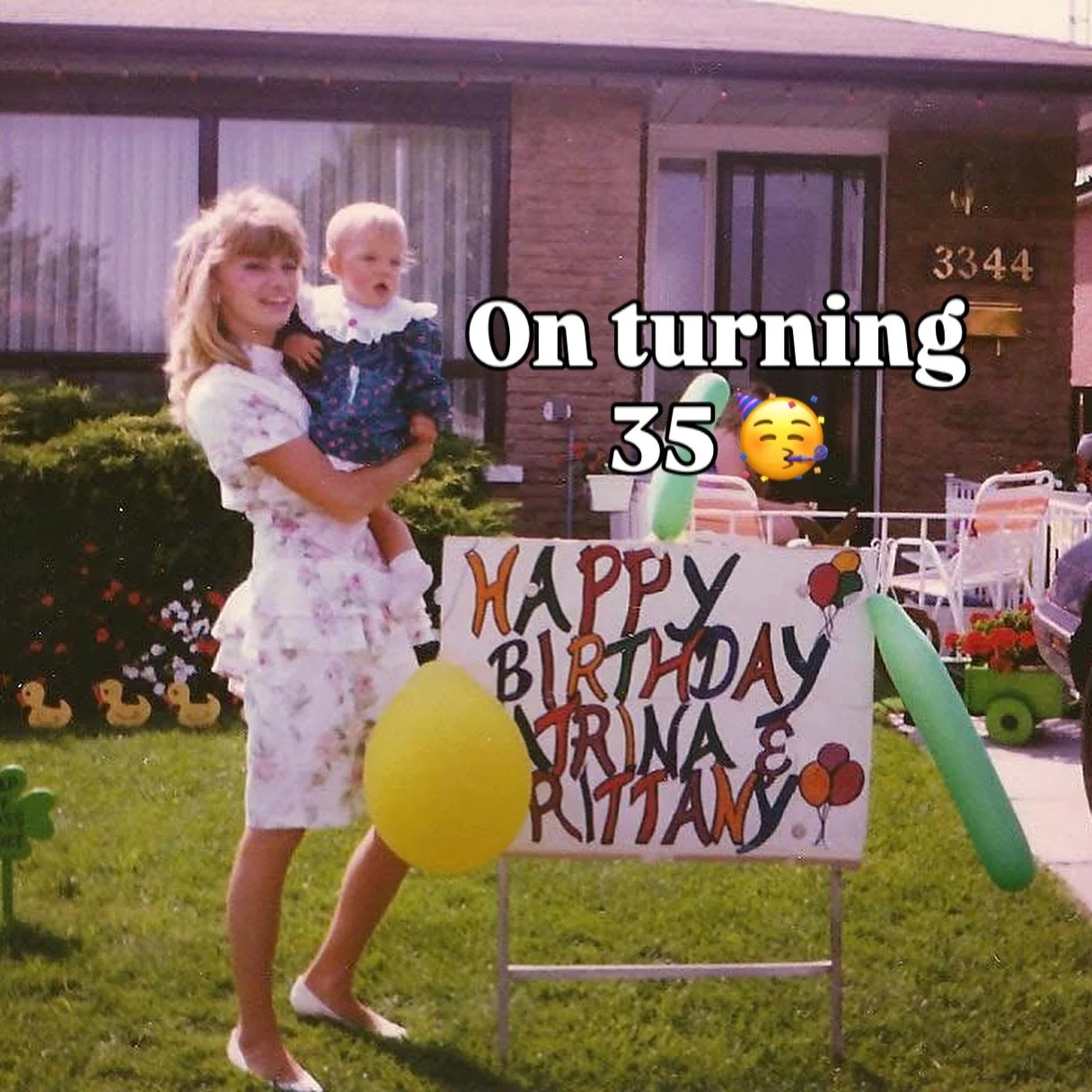 A little peak at my birthday weekend, including a calligraphy workshop and some &lsquo;90s gems along the way!
