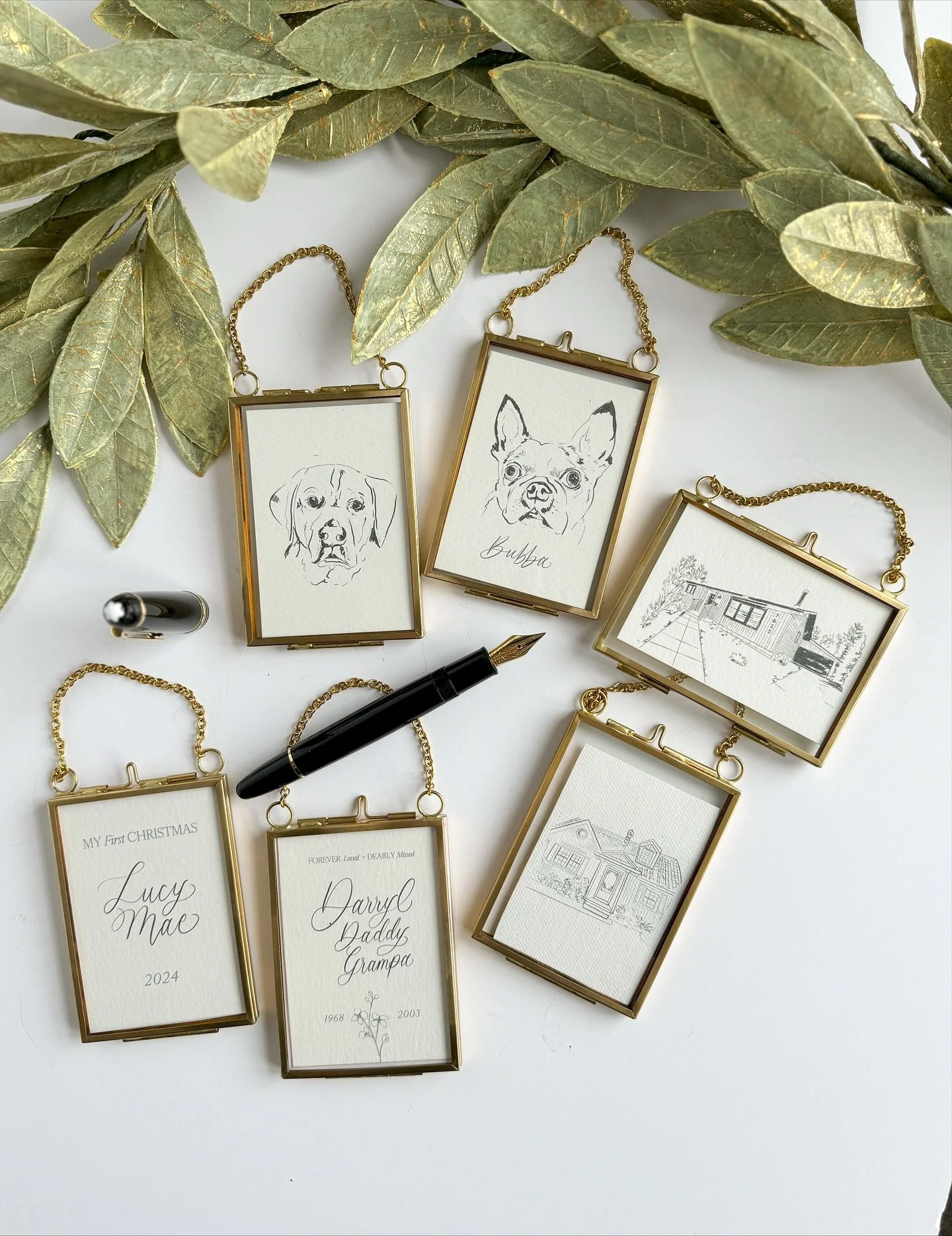 Sunday, November 16 at 11am EST (9am MST) ⏰✨

Thank you for voting on gold frames as the clear new favourite! 🥰 Set your alarms: CUSTOM HEIRLOOM ORNAMENTS are opening exclusively to email subscribers on Sunday 💫 (if you&rsquo;re not already subscri