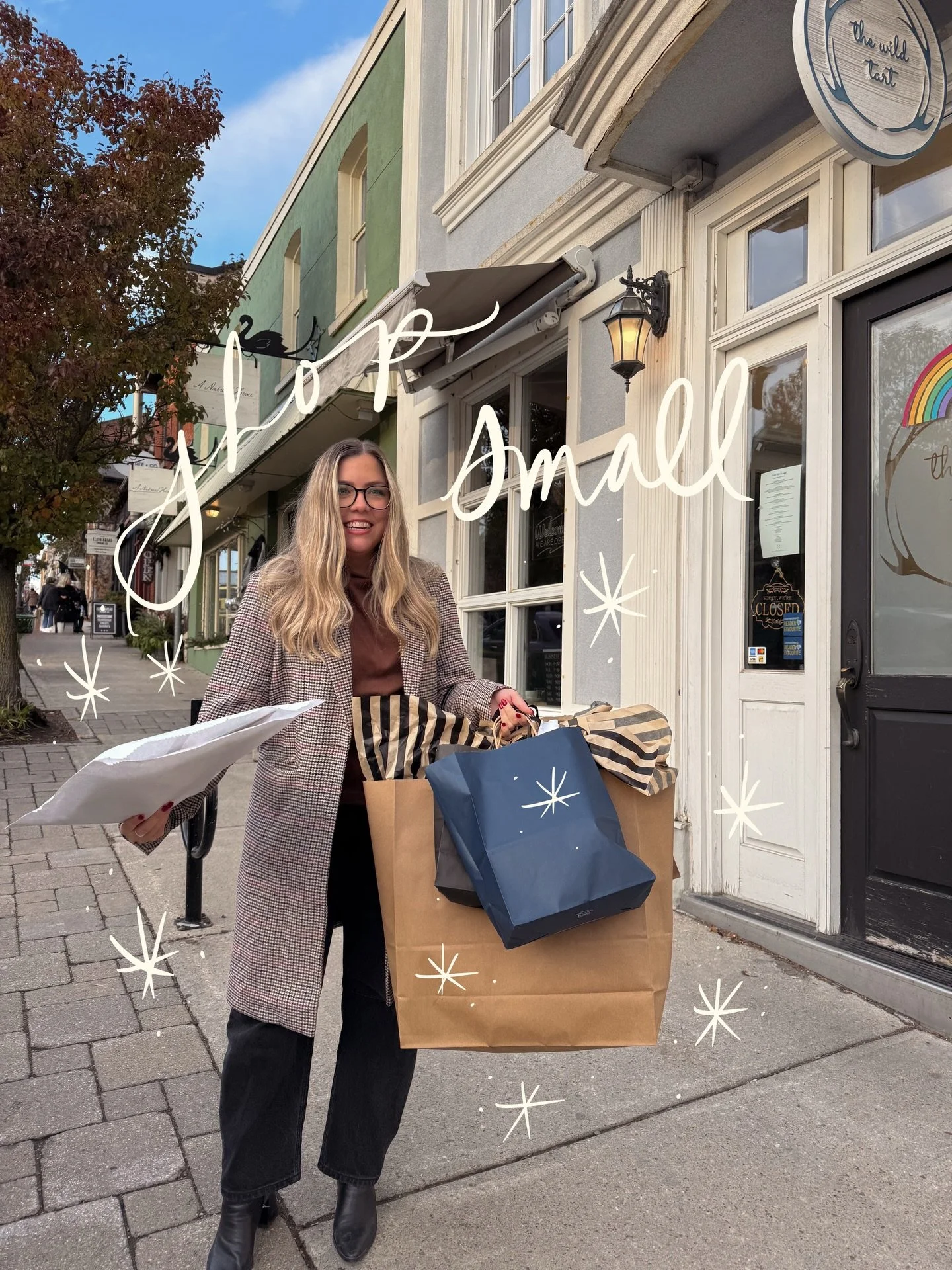 A love letter to the art lovers 💌

Photo 1 - my shop small haul in Elora, ON
Photo 2 - your shop small haul orders shipping out this week 😘
Video 3 - our snowglobe of a backyard today while wrapping up all your packages 

THANK YOU for once again f