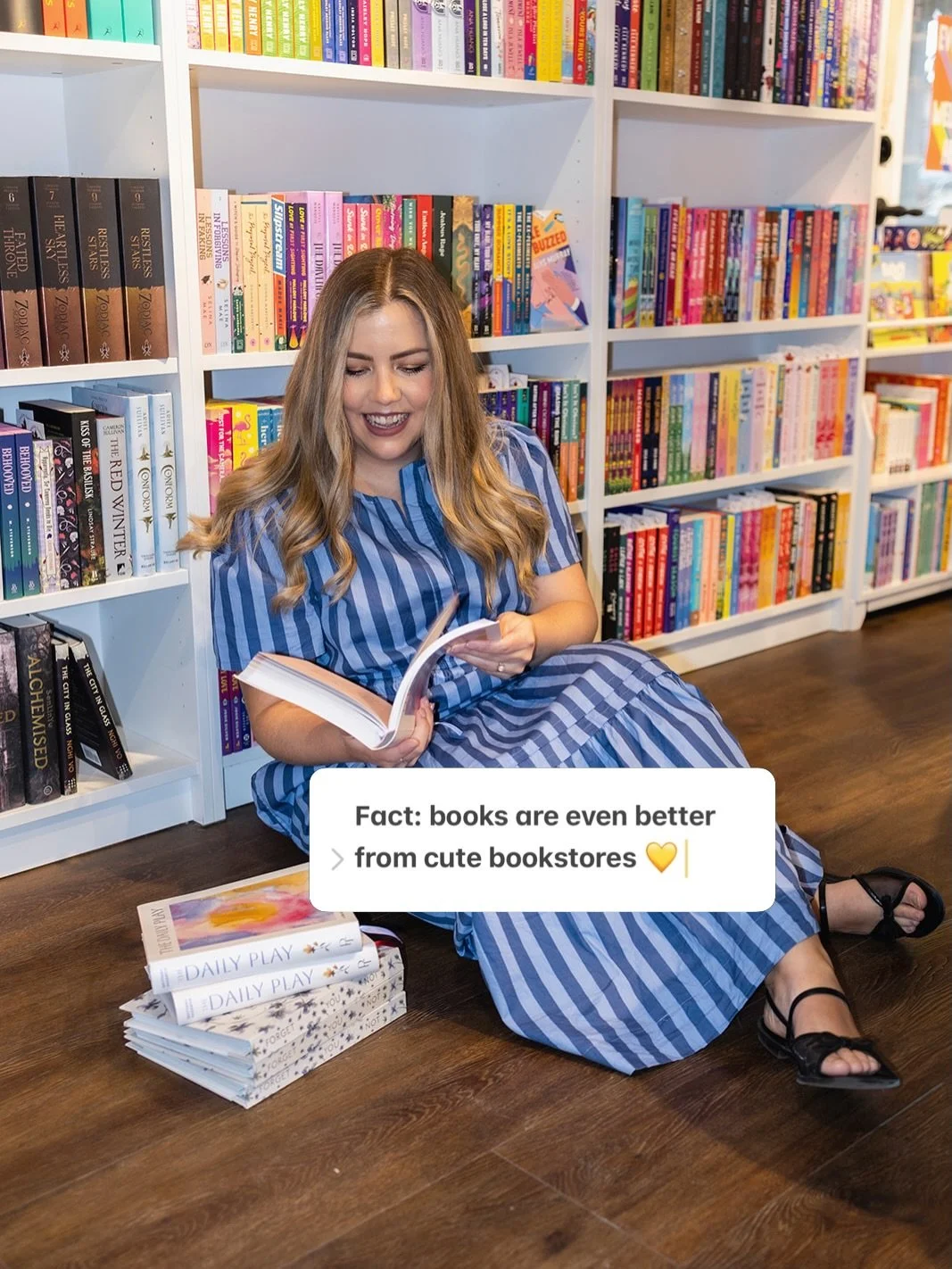 Don&rsquo;t you agree?! April 25 (Saturday) is National Indie Bookstore Day! I&rsquo;m SO grateful for all the independent bookshops carrying my books - now plural!! 🥹- and for all of you who choose to shop local.

If you have a favourite indie book