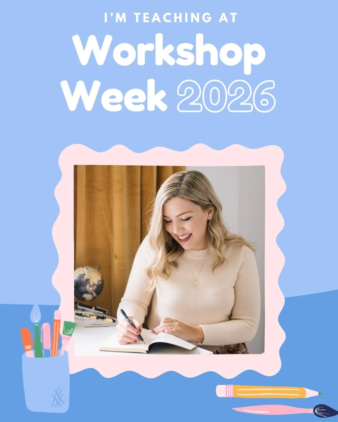 I&rsquo;M TEACHING AT WORKSHOP WEEK THIS YEAR!! 🎨

I know I&rsquo;ve been sharing a lot of exciting updates lately about the new book and events and all the things 🥹 thank you and please bear with me because this is another big one I&rsquo;ve been 