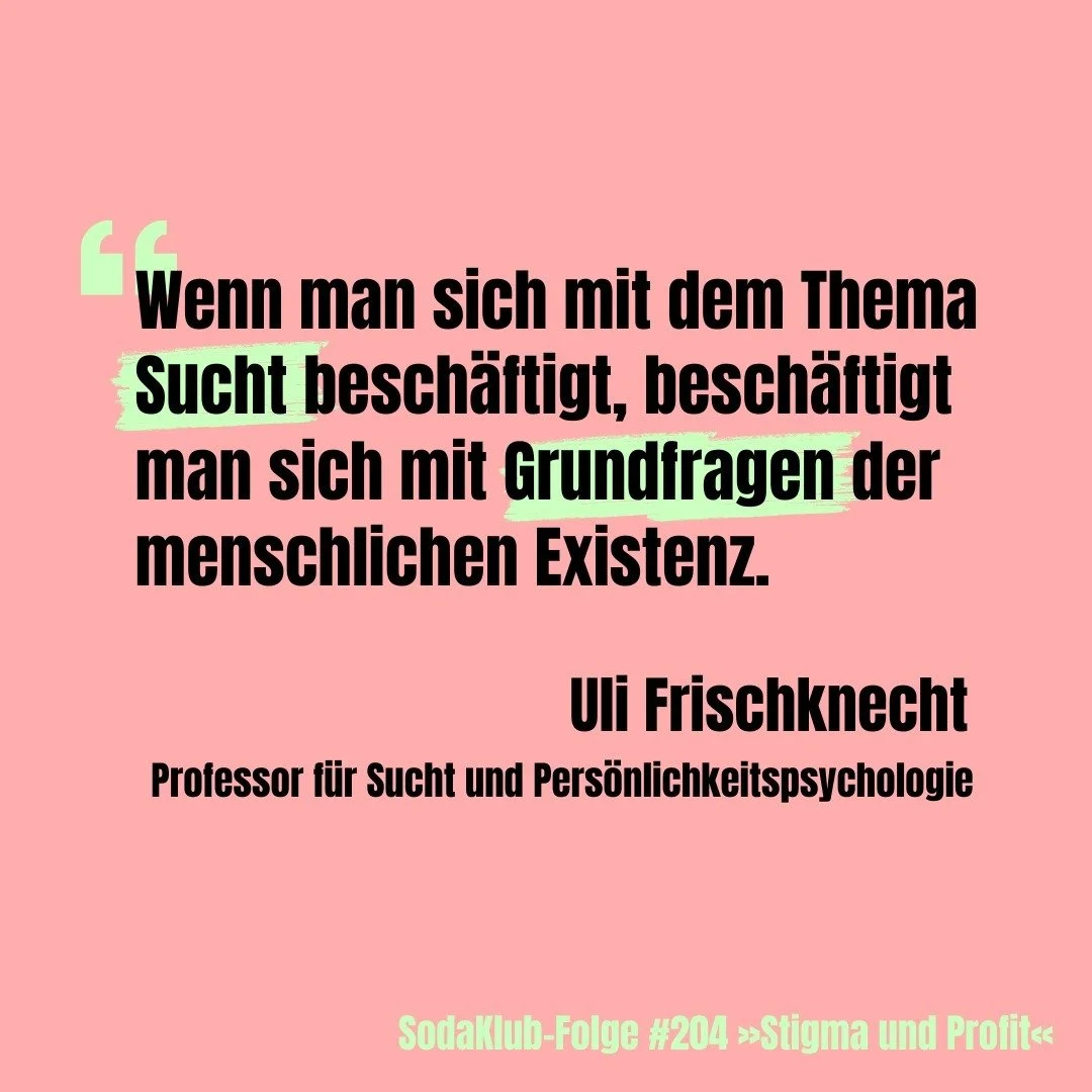 Wir werden ja hin und wieder gefragt, ob uns dieses Thema Sucht und Recovery nach über 200 Folgen nicht auch mal langweilig wird. Die Antwort ist: Naja, manchmal schon. Aber dann kommt ein neuer Impuls, eine neue Fragestellung oder eine neue Per