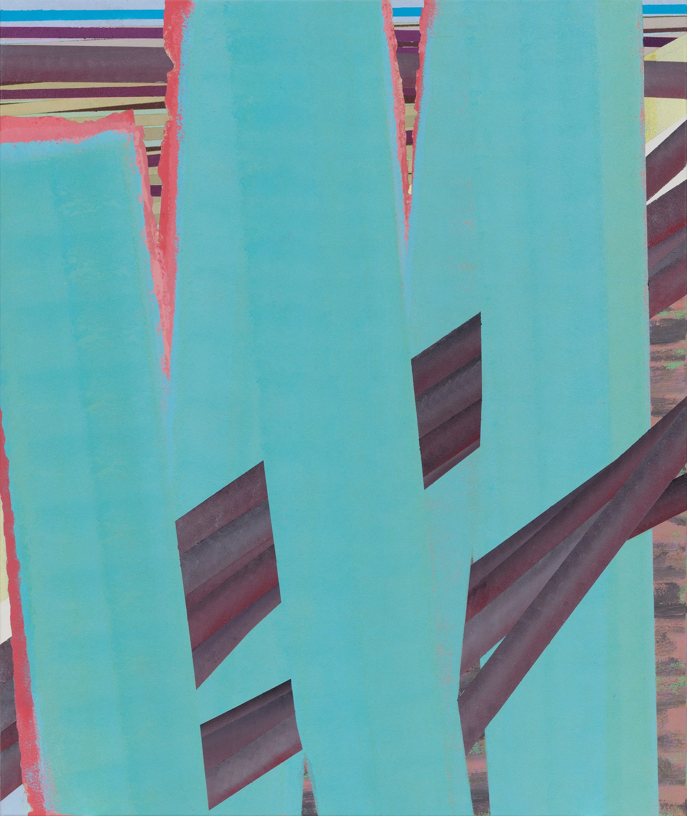 Smog 1217x1010 acrylic on canvas SOLD