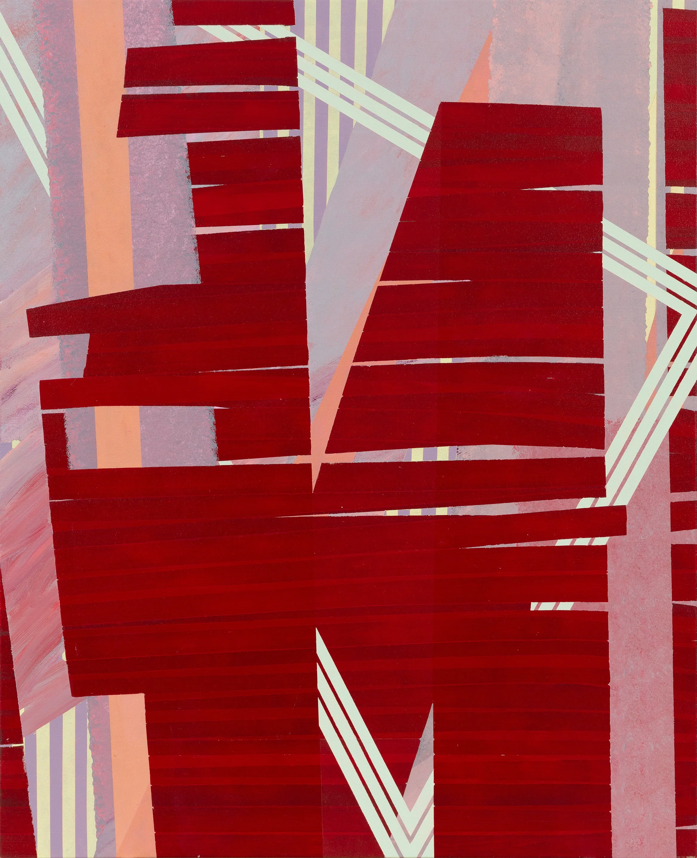 Quartered 1375x1120 acrylic on canvas POA