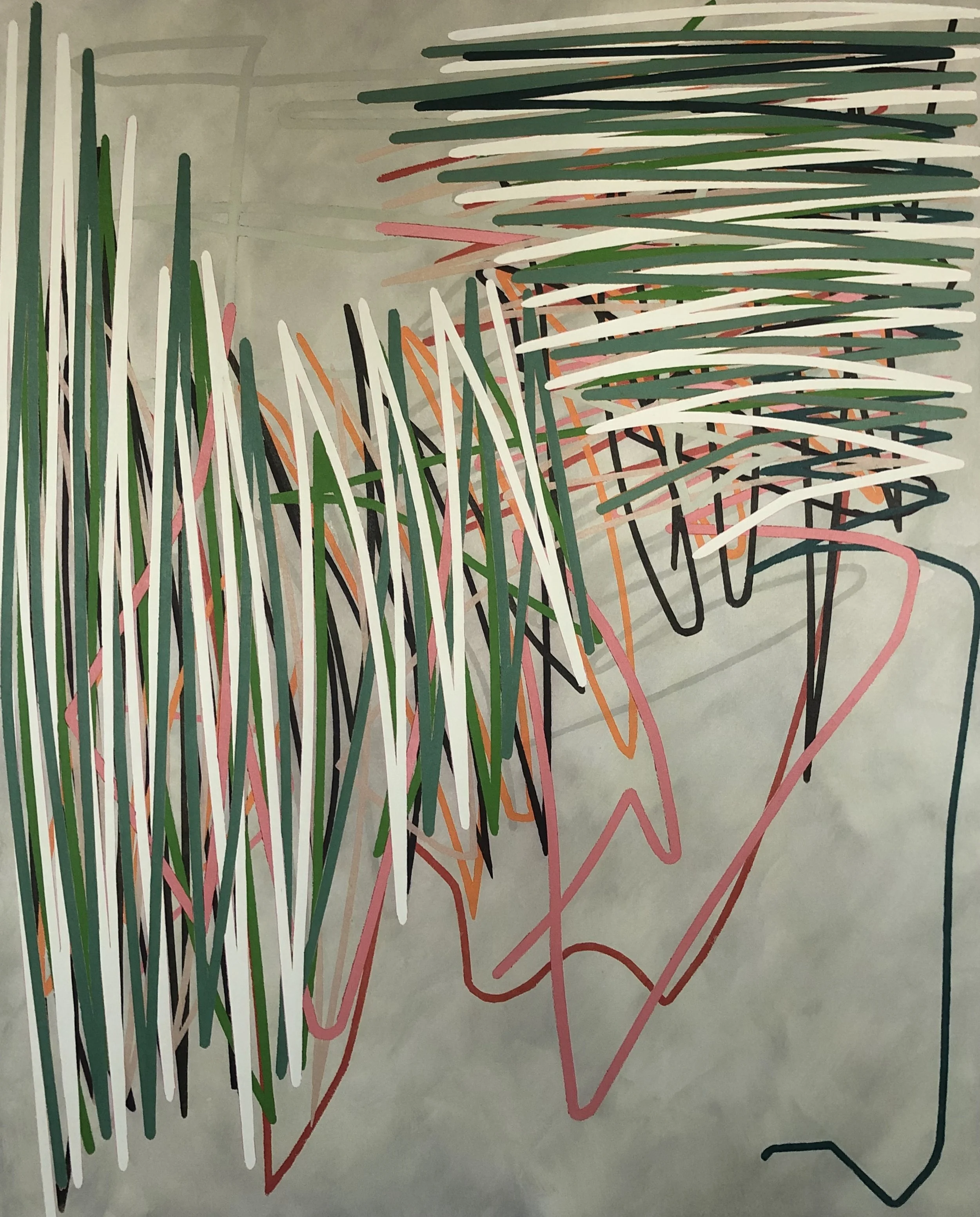 A Sketch Of A Roadmap For A Blueprint 152 x 122cm SOLD