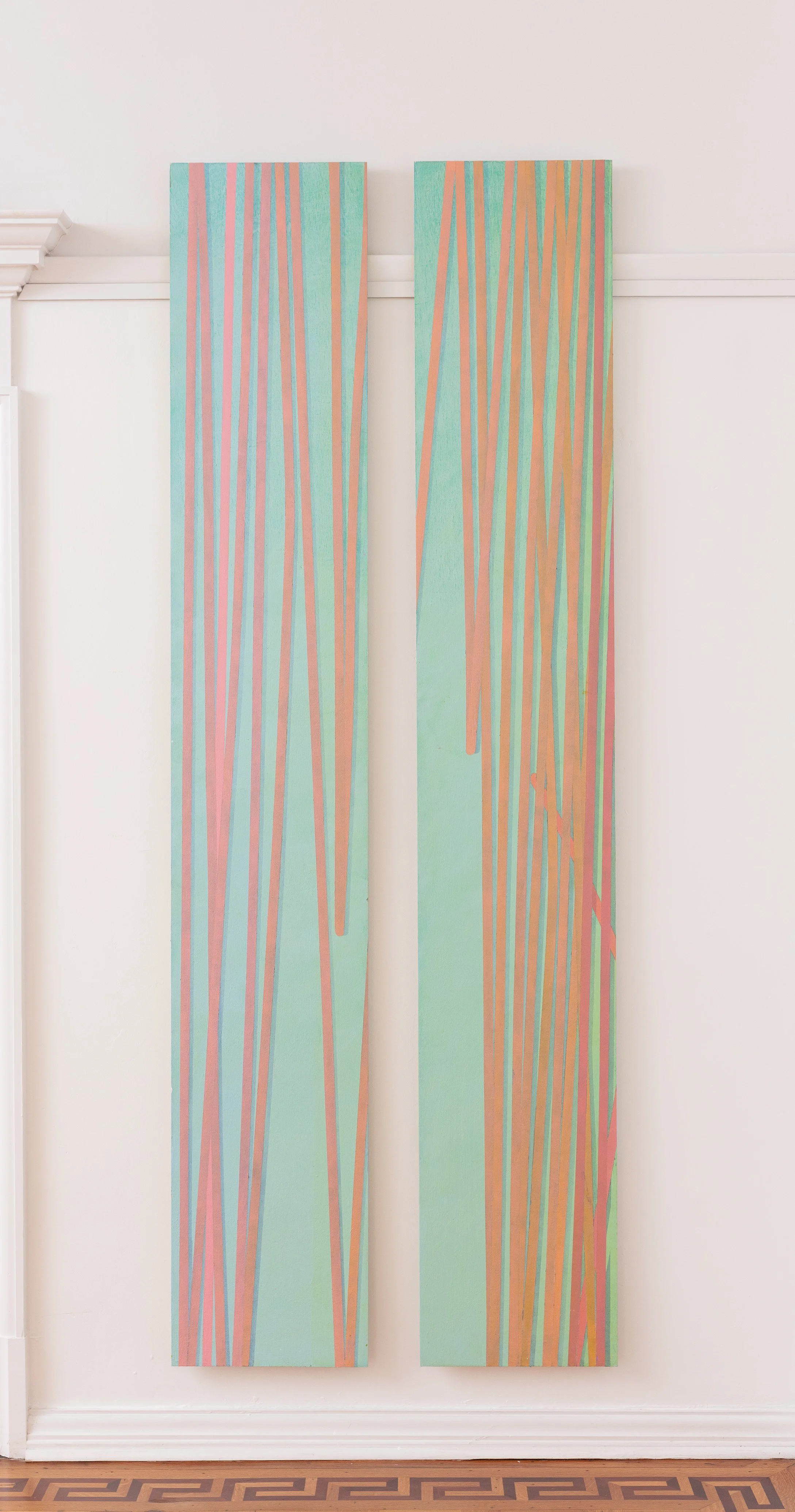 Sentience 2400 x 860mm Acrylic on Plywood POA