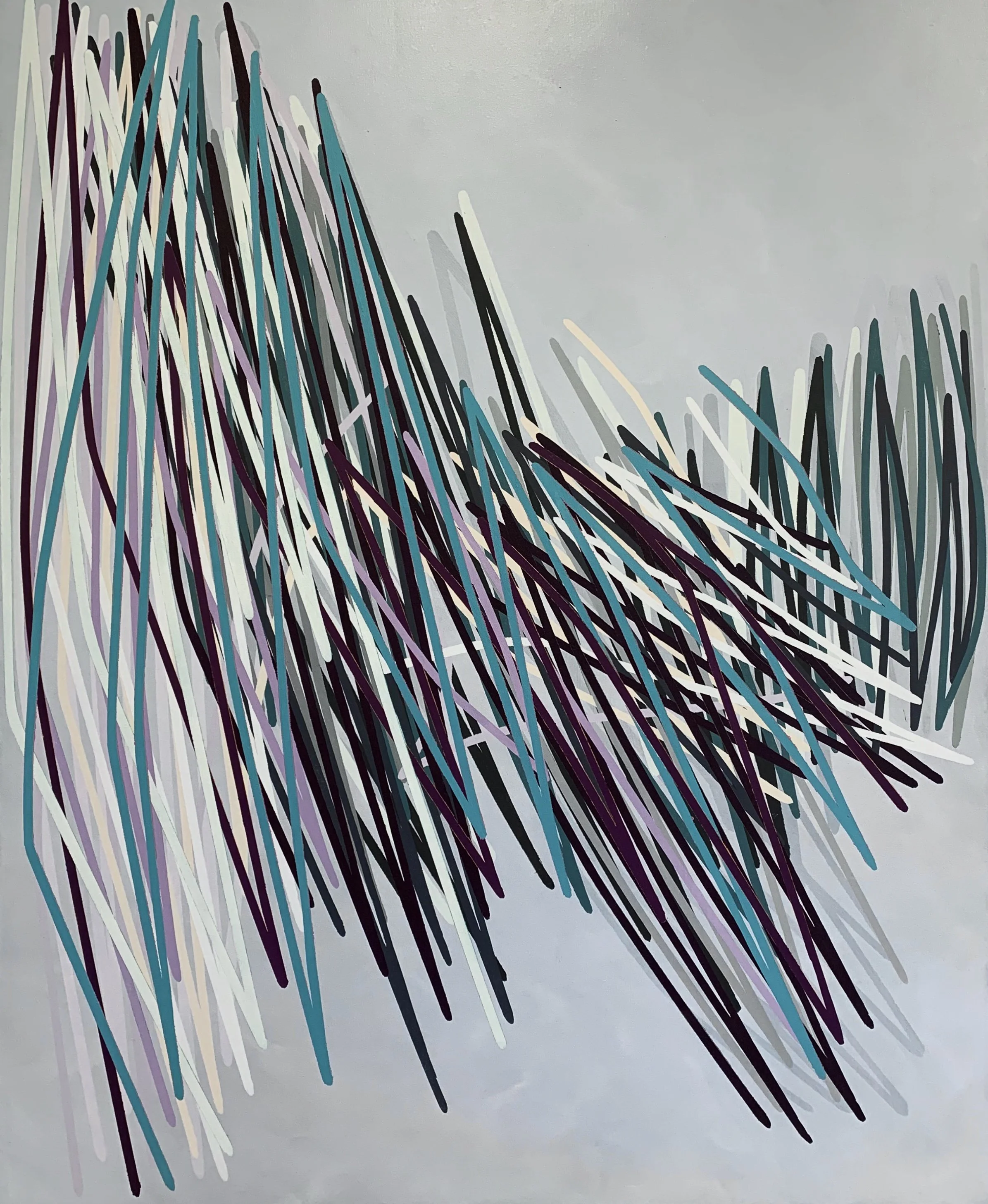 On How To Kill A Country 167x137cm acrylic on canvas SOLD