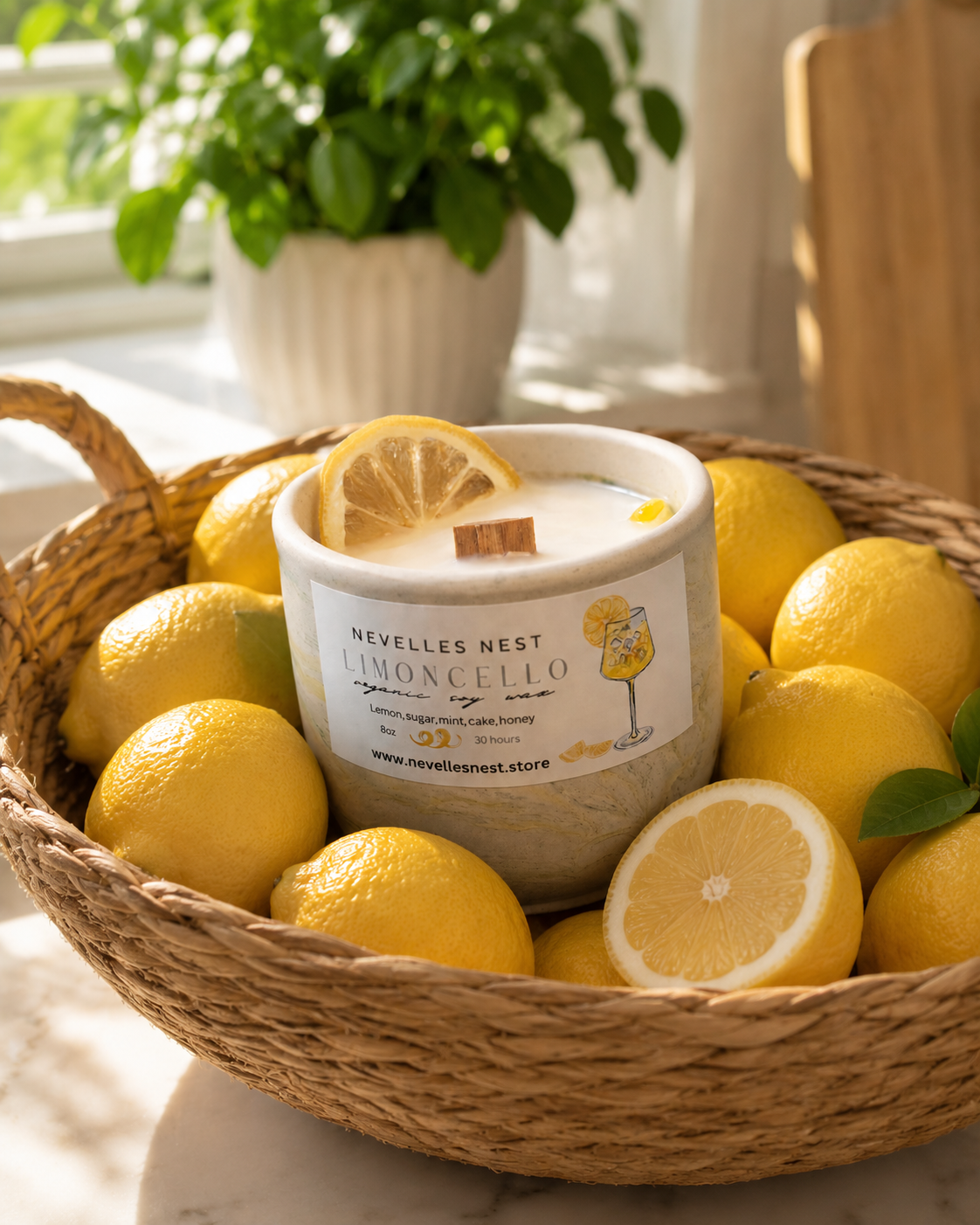 TOP SELLER Limoncello Creme candle