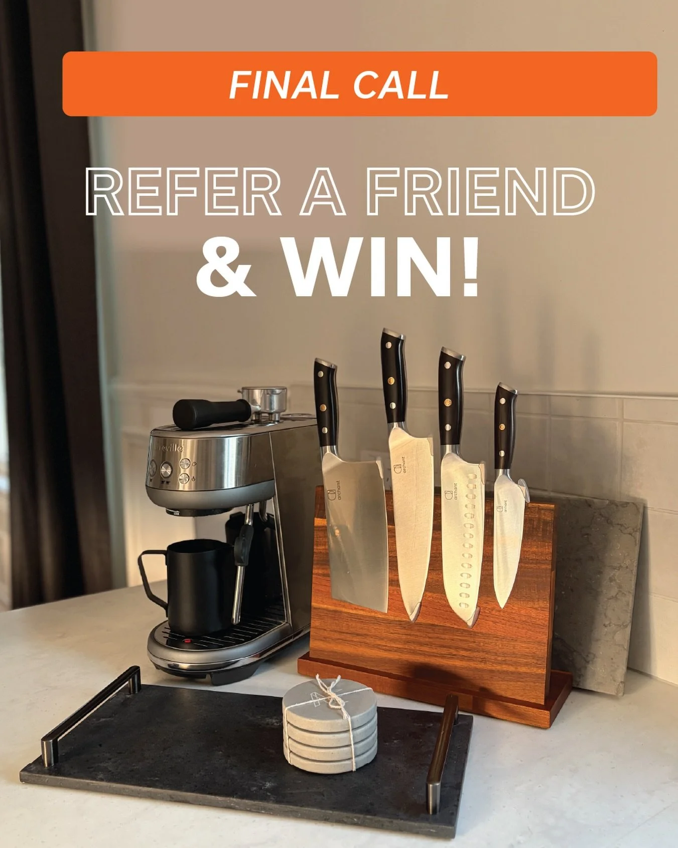 FINAL CALL 🚨

Our Refer a Friend Promo wraps up at the end of May - so if you&rsquo;ve been meaning to send someone our way, now&rsquo;s the time!

Refer a friend to Natural Edge Joinery, and if their project goes ahead you&rsquo;ll BOTH go in the d
