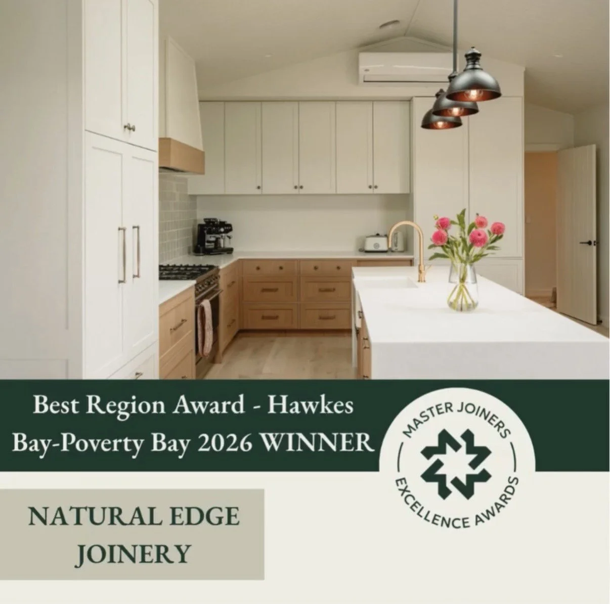 award-winning custom kitchen Hawke's Bay