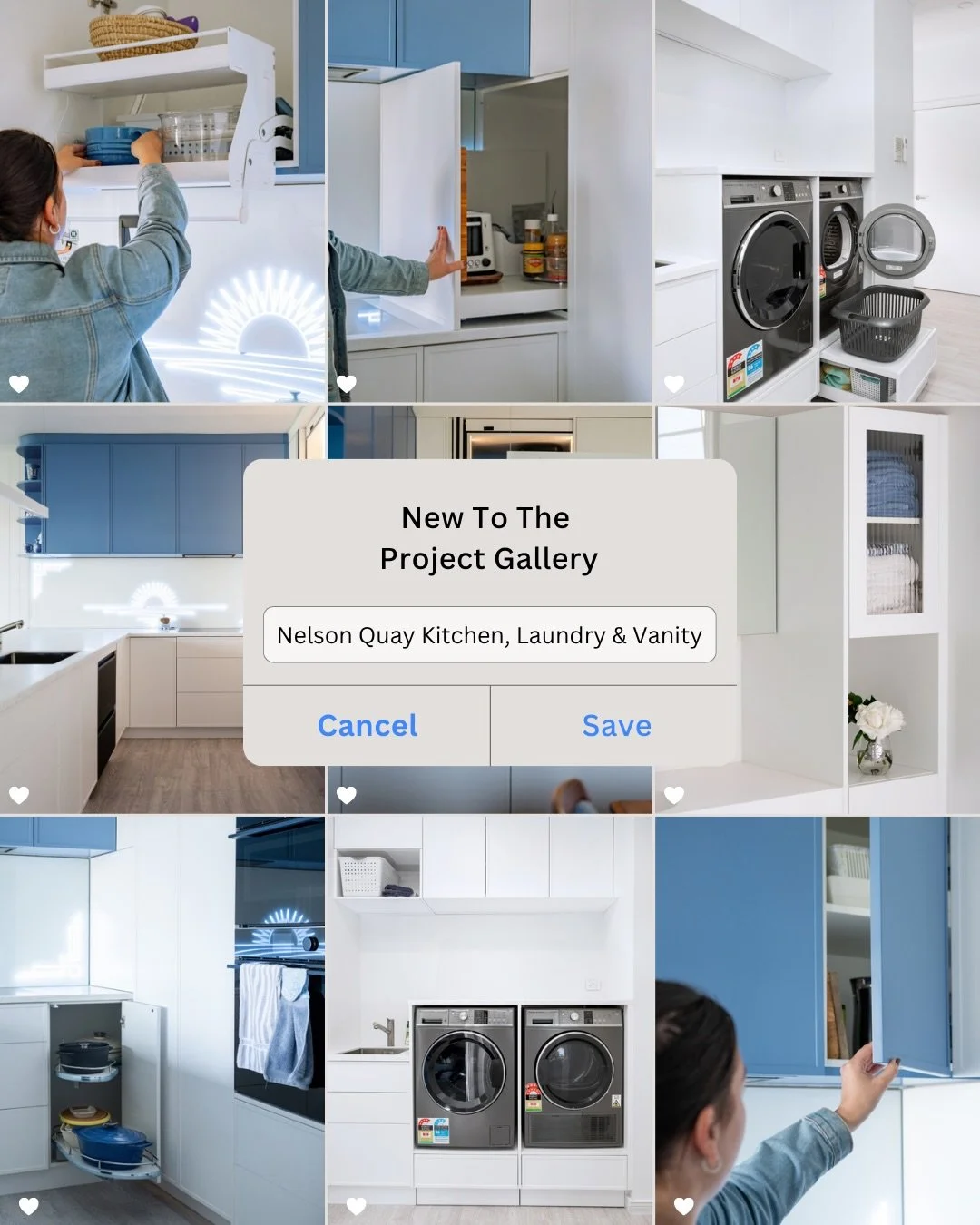 Nelson Quay Kitchen, Laundry, and Vanity - New to our Project Gallery ✨

This project had so many amazing aspects, we&rsquo;ve split it in two 🤍

A stunning project we&rsquo;re so proud to share!

We&rsquo;ve got part one ready to view on our websit